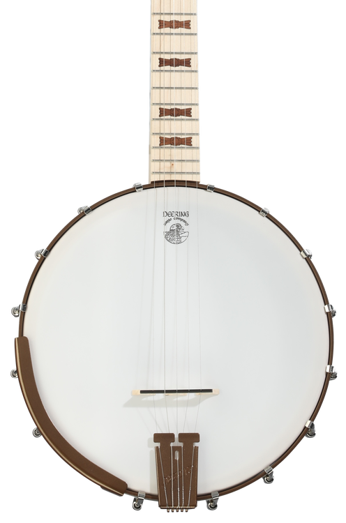 Deering Goodtime Parlor 5-string Open-back Banjo - Blonde Satin