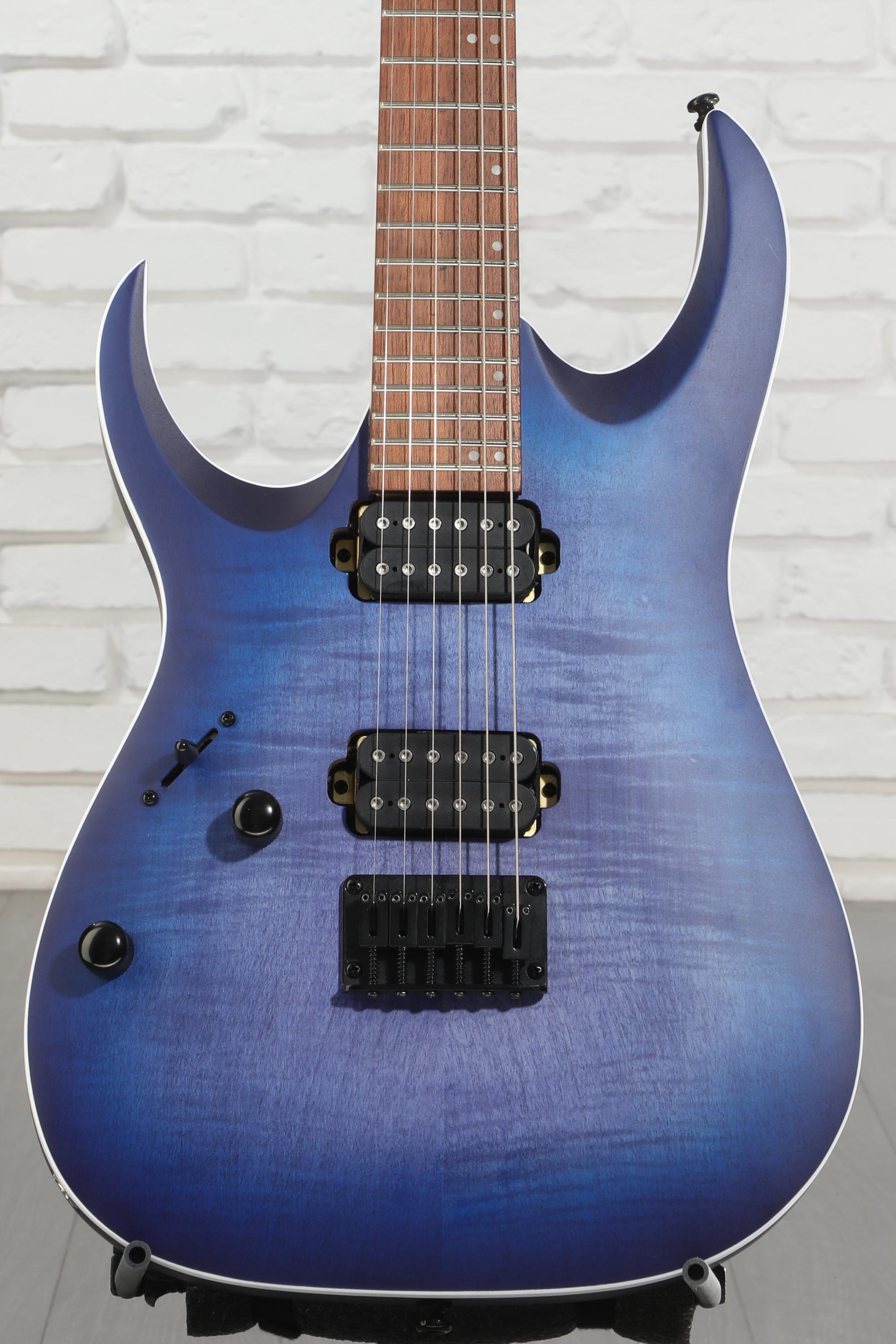Ibanez Standard RGA42FML Left-handed - Blue Lagoon Burst Flat