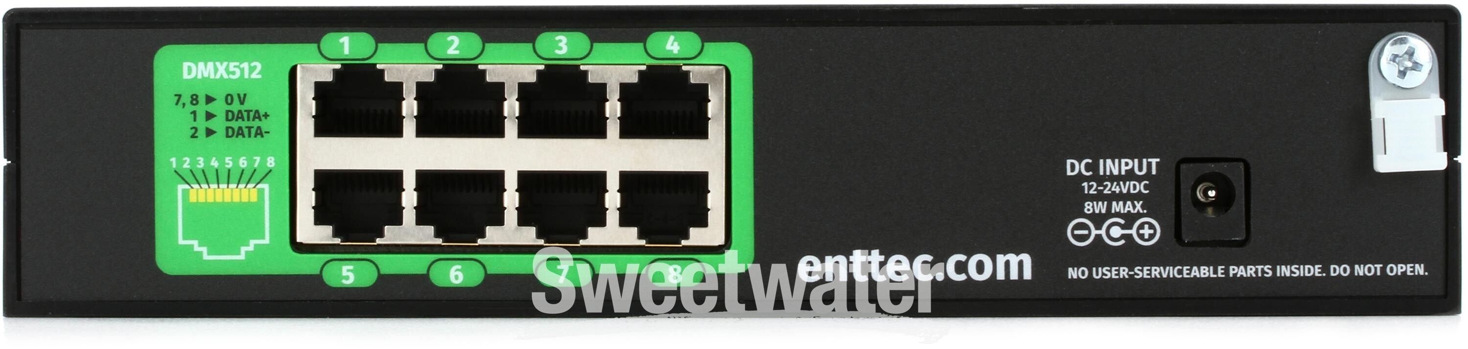 ENTTEC Storm 8 8-port Ethernet to DMX Interface | Sweetwater