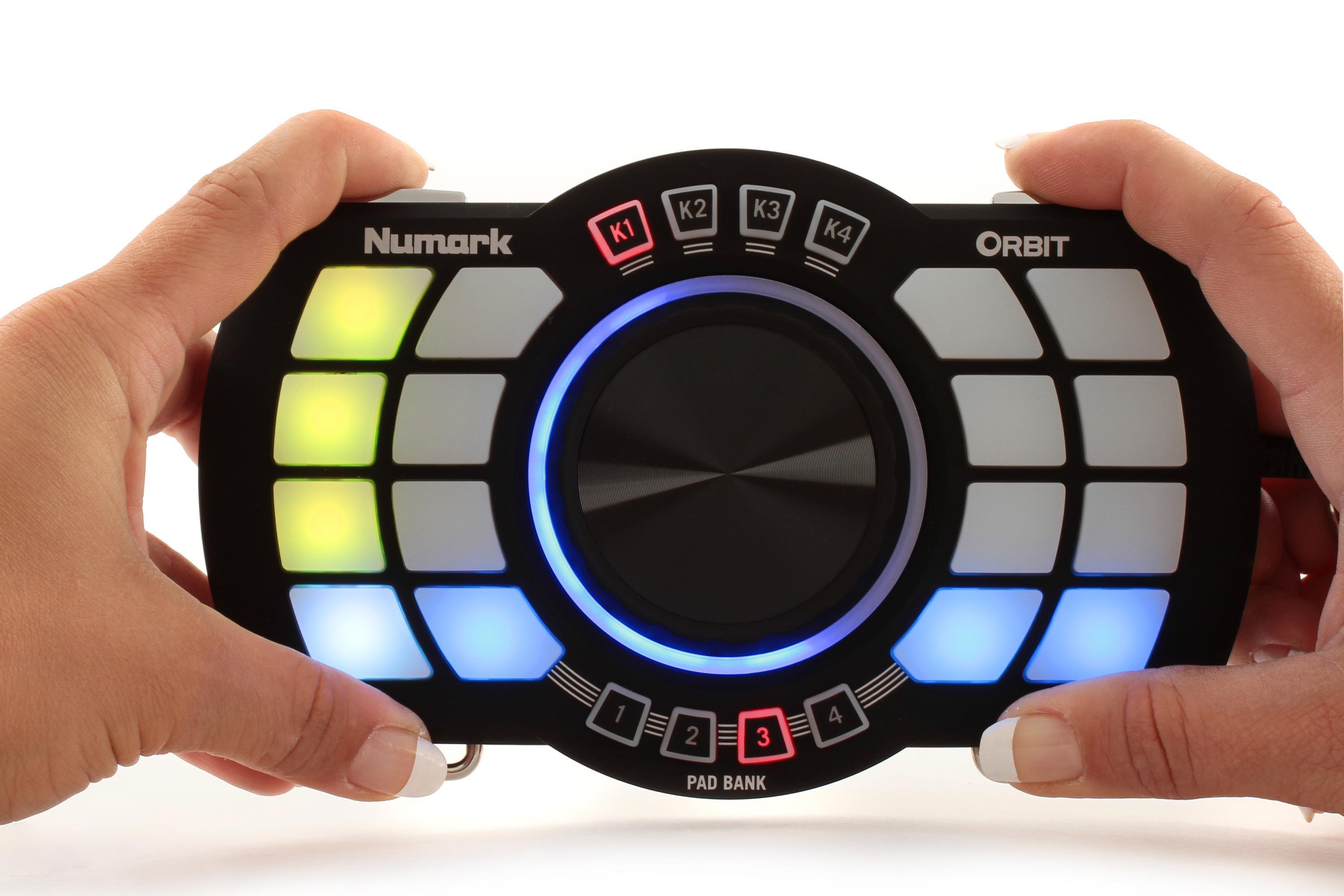 【NUMARK】MIXTRACKPRO&amp;ORBITワイヤレスMIDIコントローラ Orbit | Numark