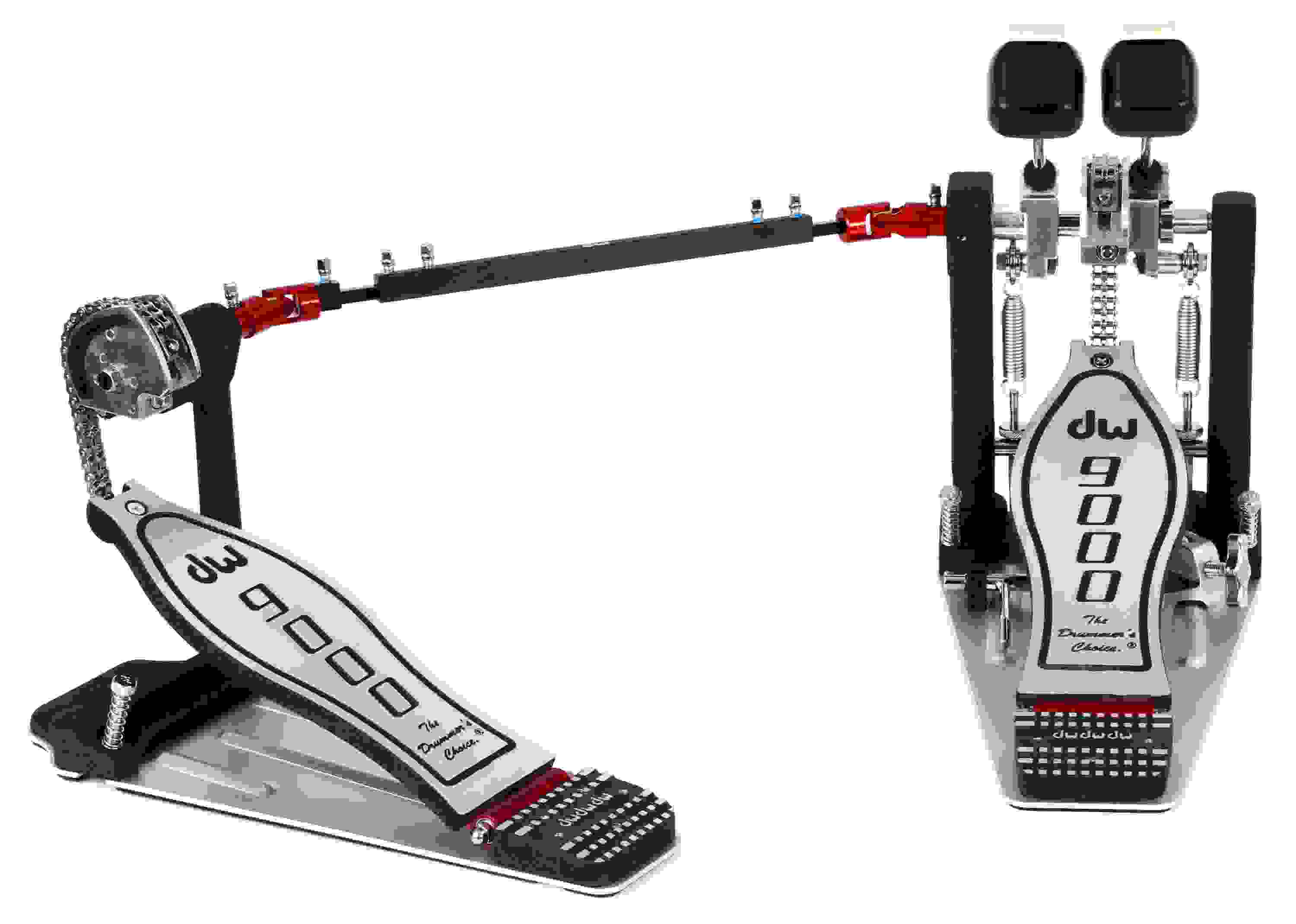 DW DWCP9002 9000 Series Double Bass Drum Pedal Sweetwater