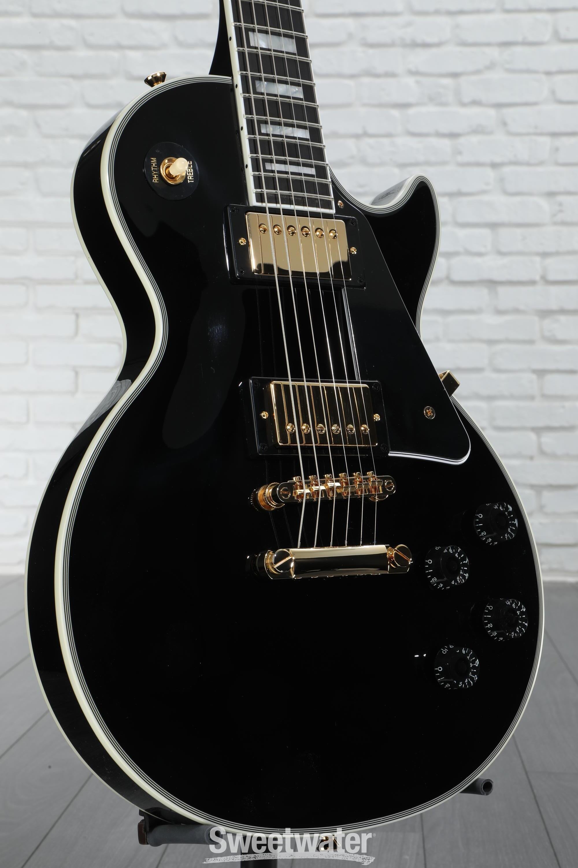 Epiphone Les Paul Custom 黒 Epiphone Les Paul Custom, Ebony | Epiphone
