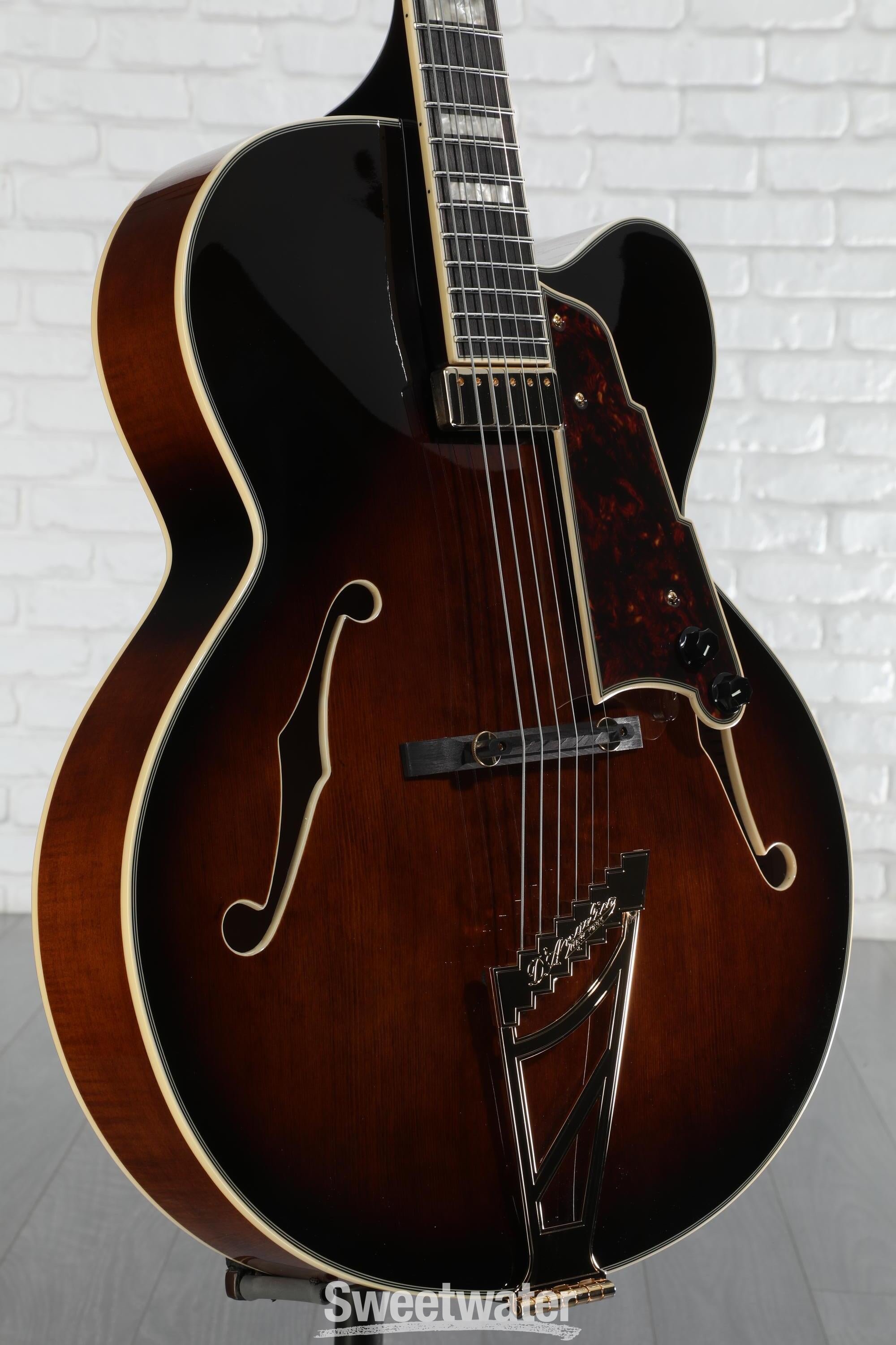 D'Angelico Premier EXL-1 新品同様品 D'Angelico Premier EXL-1 Hollowbody Electric Guitar - Brown