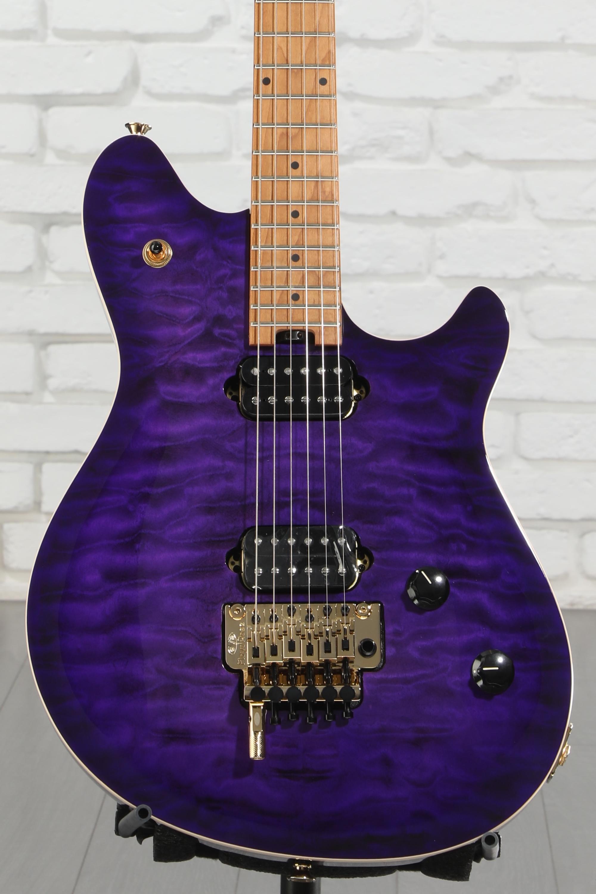 EVH Wolfgang Special QM Electric Guitar - Purple Burst | Sweetwater