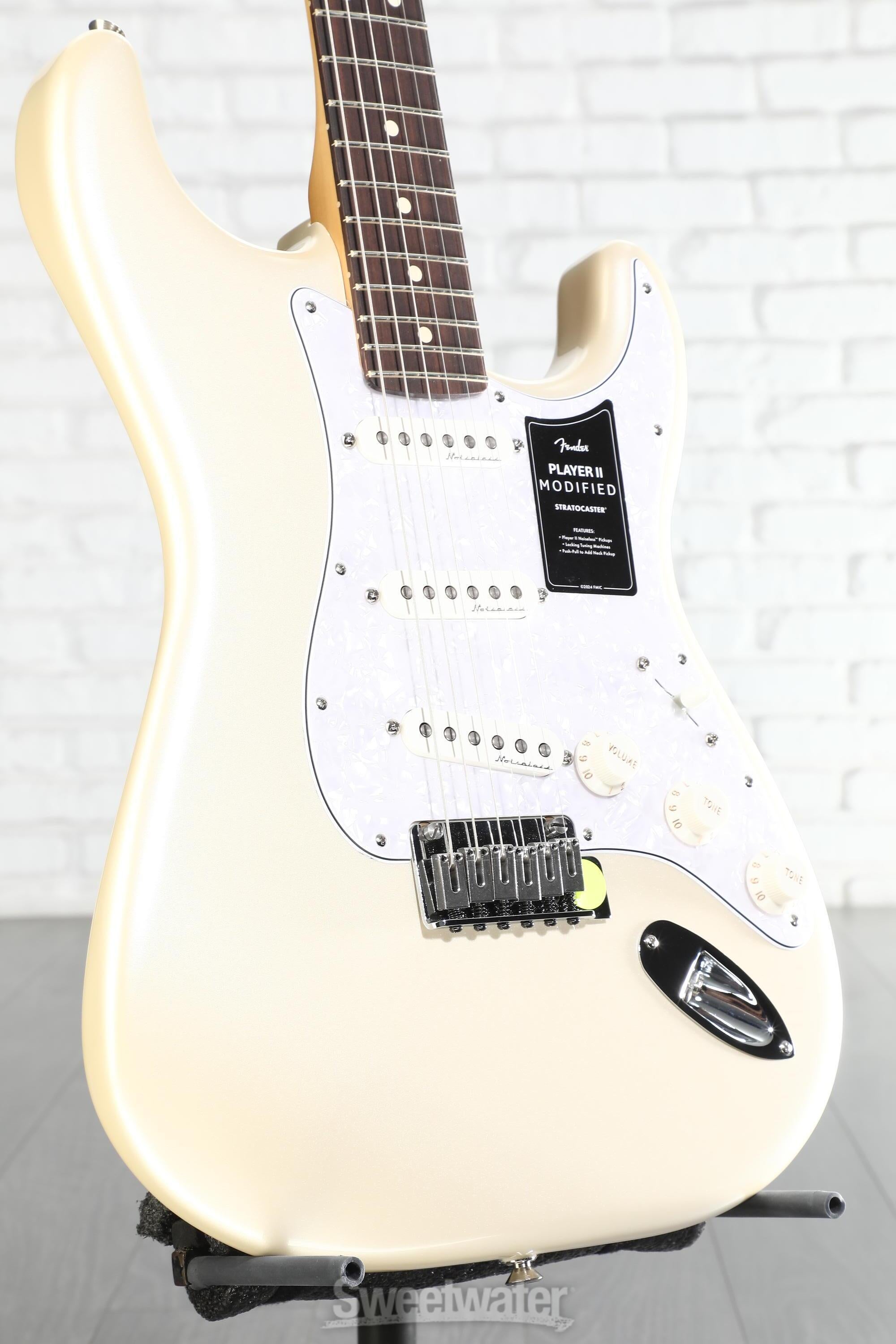 Fender Player II Modified Stratocaster Electric Guitar - Olympic