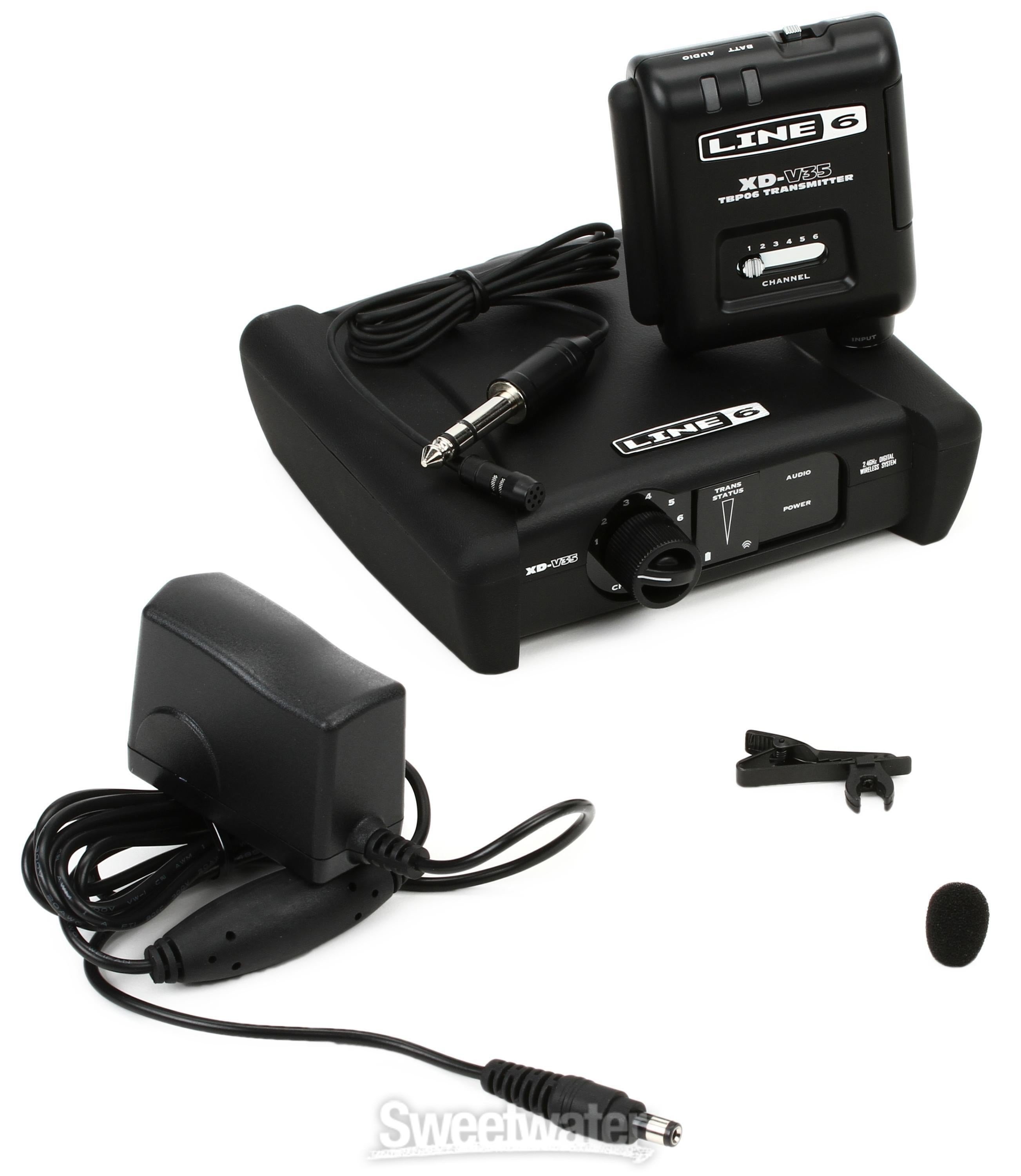 Line 6 XD-V35L Digital Wireless Lavalier Microphone System 