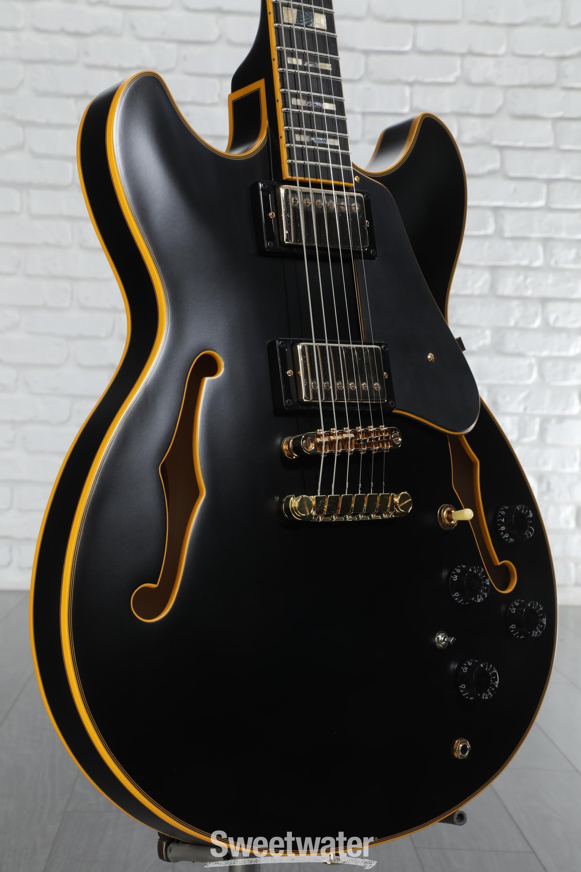 Ibanez John Scofield Signature JSM20 - Black Low Gloss
