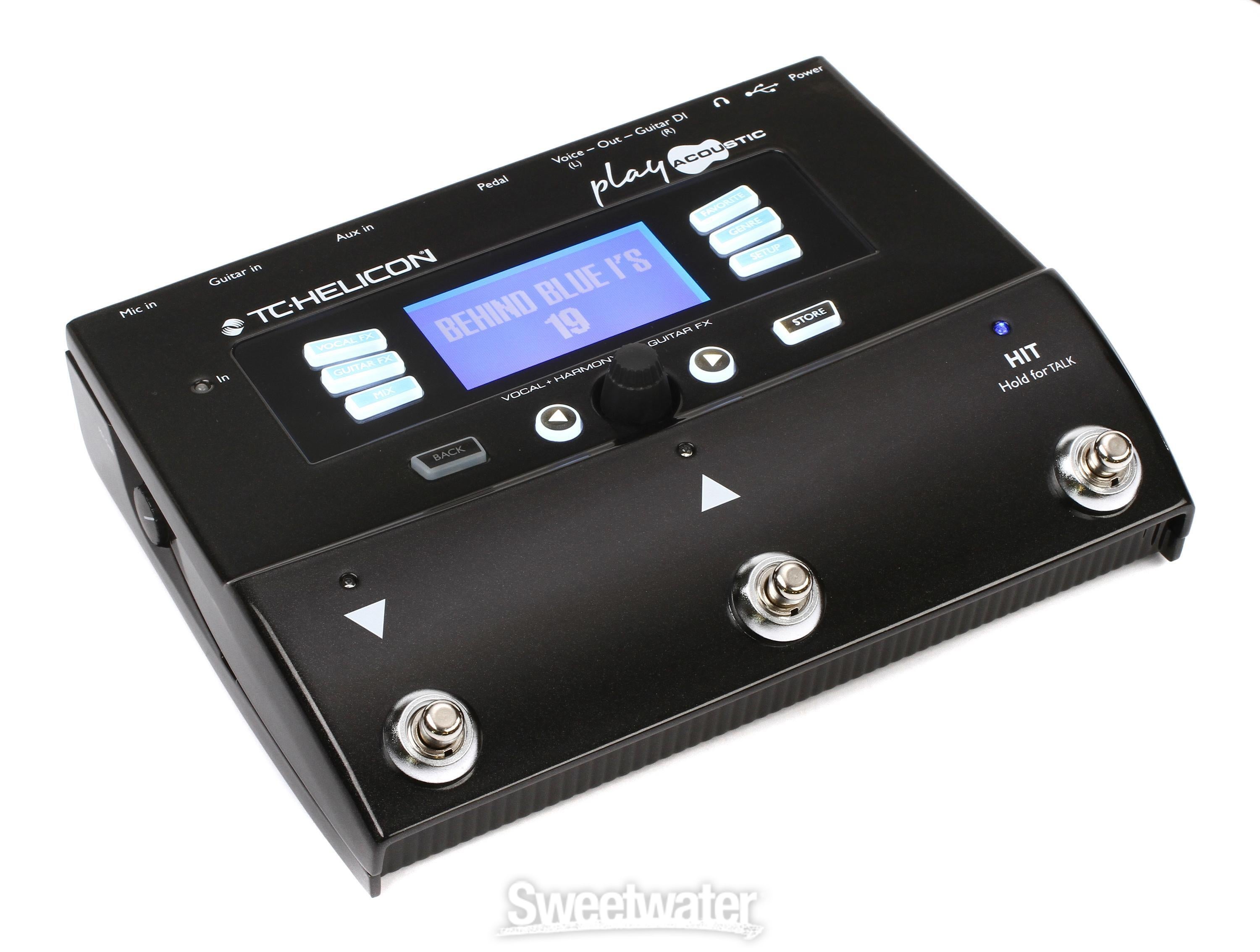 TC-Helicon VoiceLive Play Acoustic Guitar and Vocal Effects 