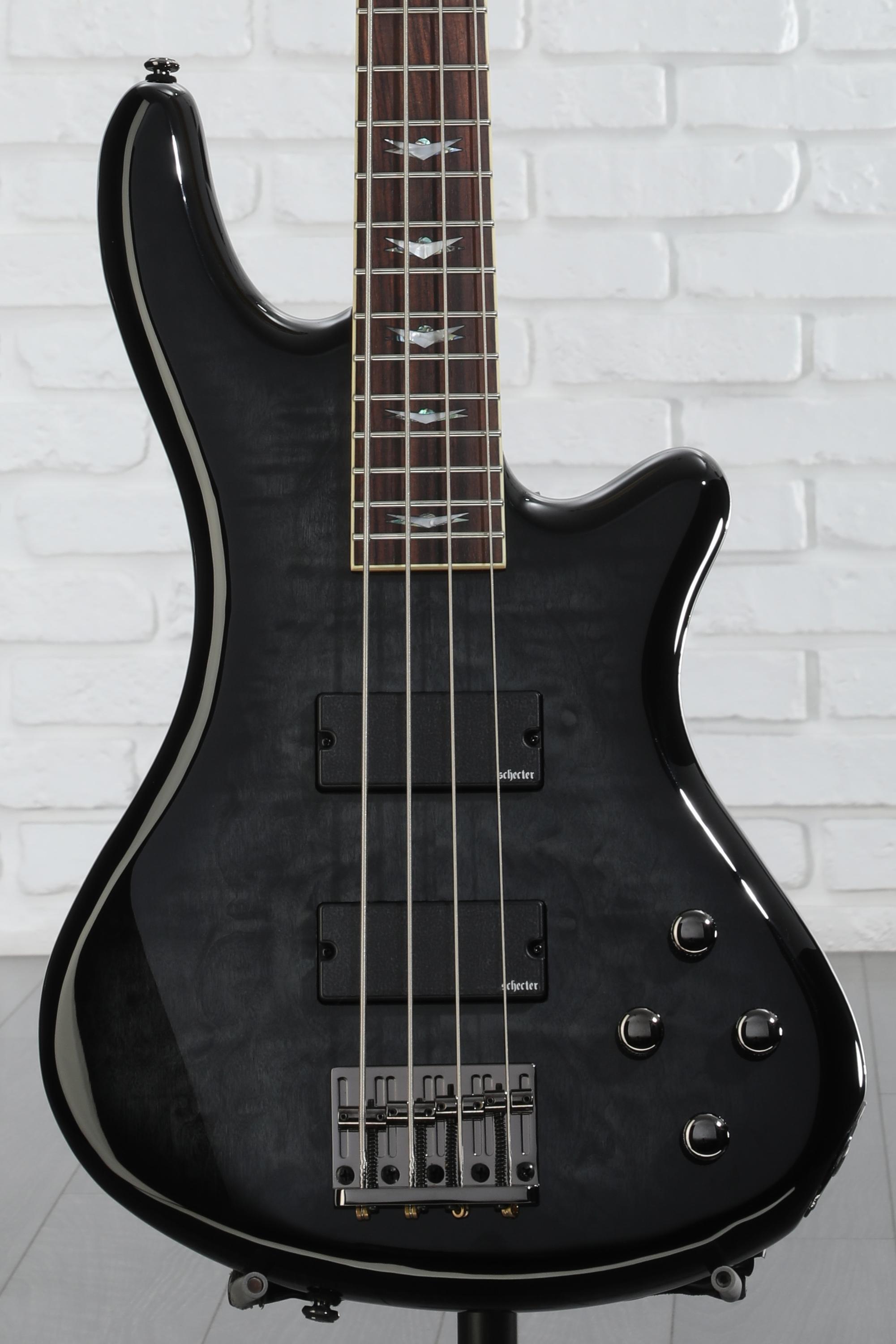 Schecter STILETTO-STU-8-LH-HSN Honey Satin 8 String Bass