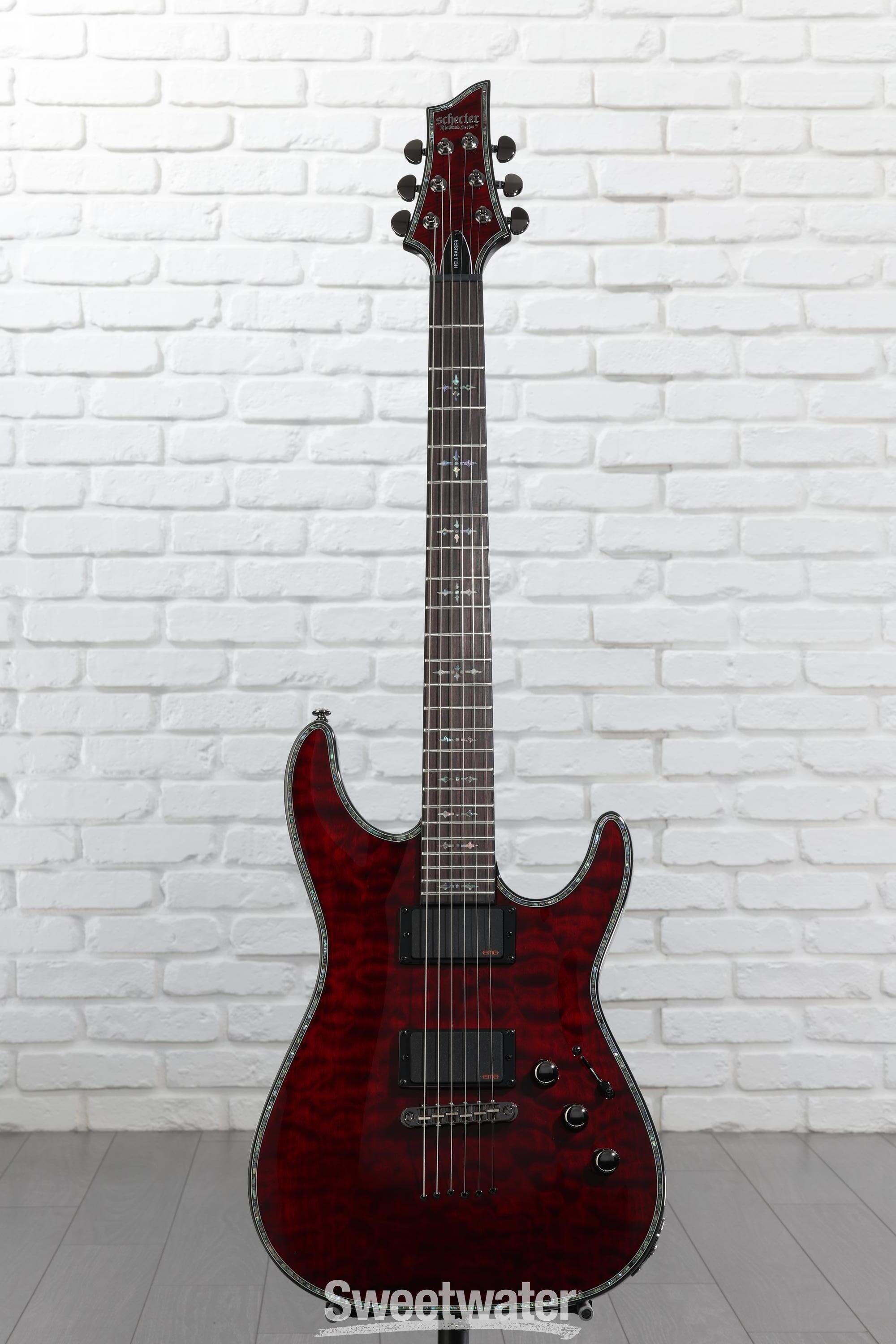 Schecter Hellraiser C-1 Electric Guitar - Black Cherry | Sweetwater