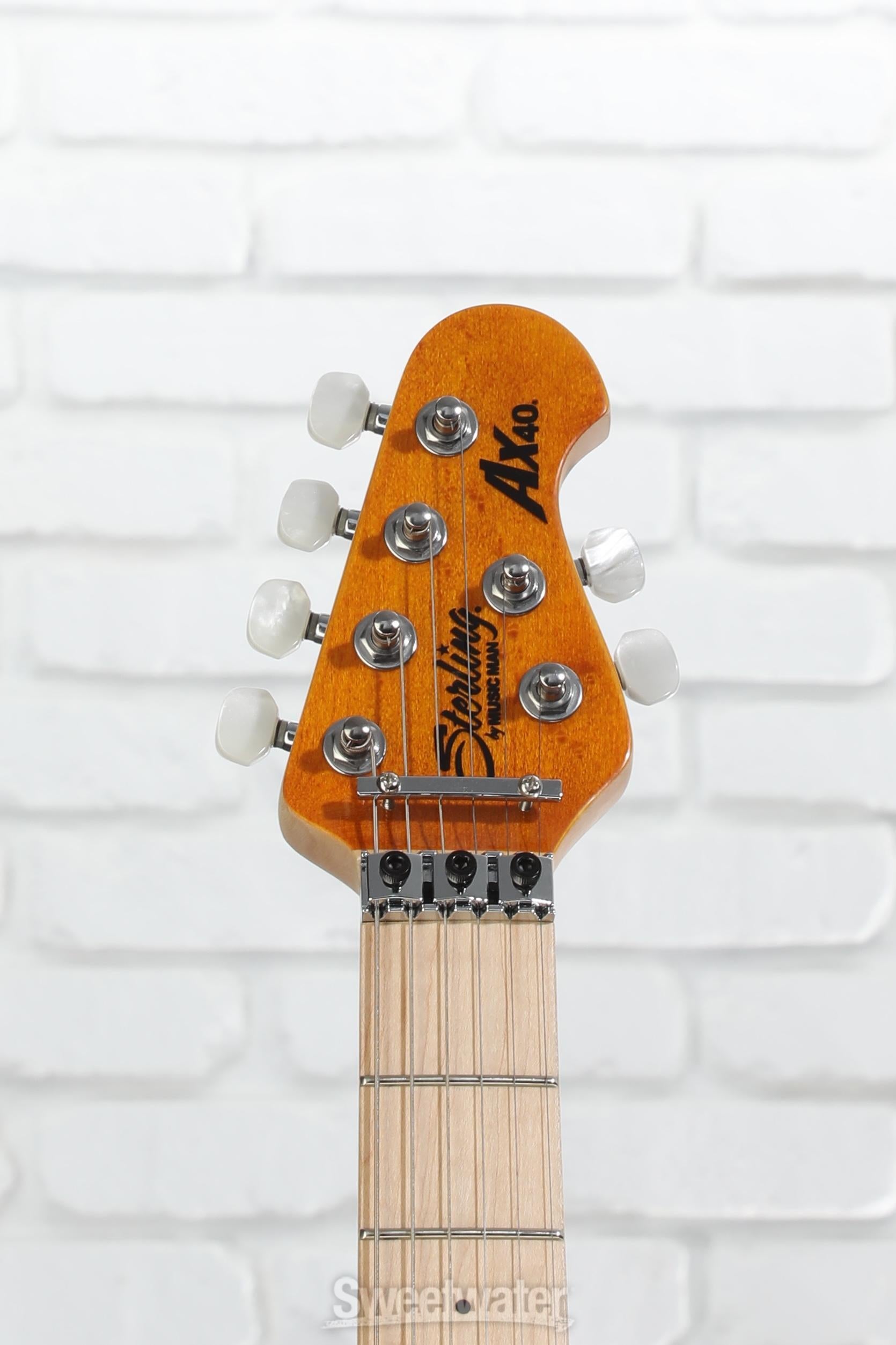 sterling by Music Man Axis トランスゴールド SBMM SUB Axis Flame Trans Gold – Motor City Guitar