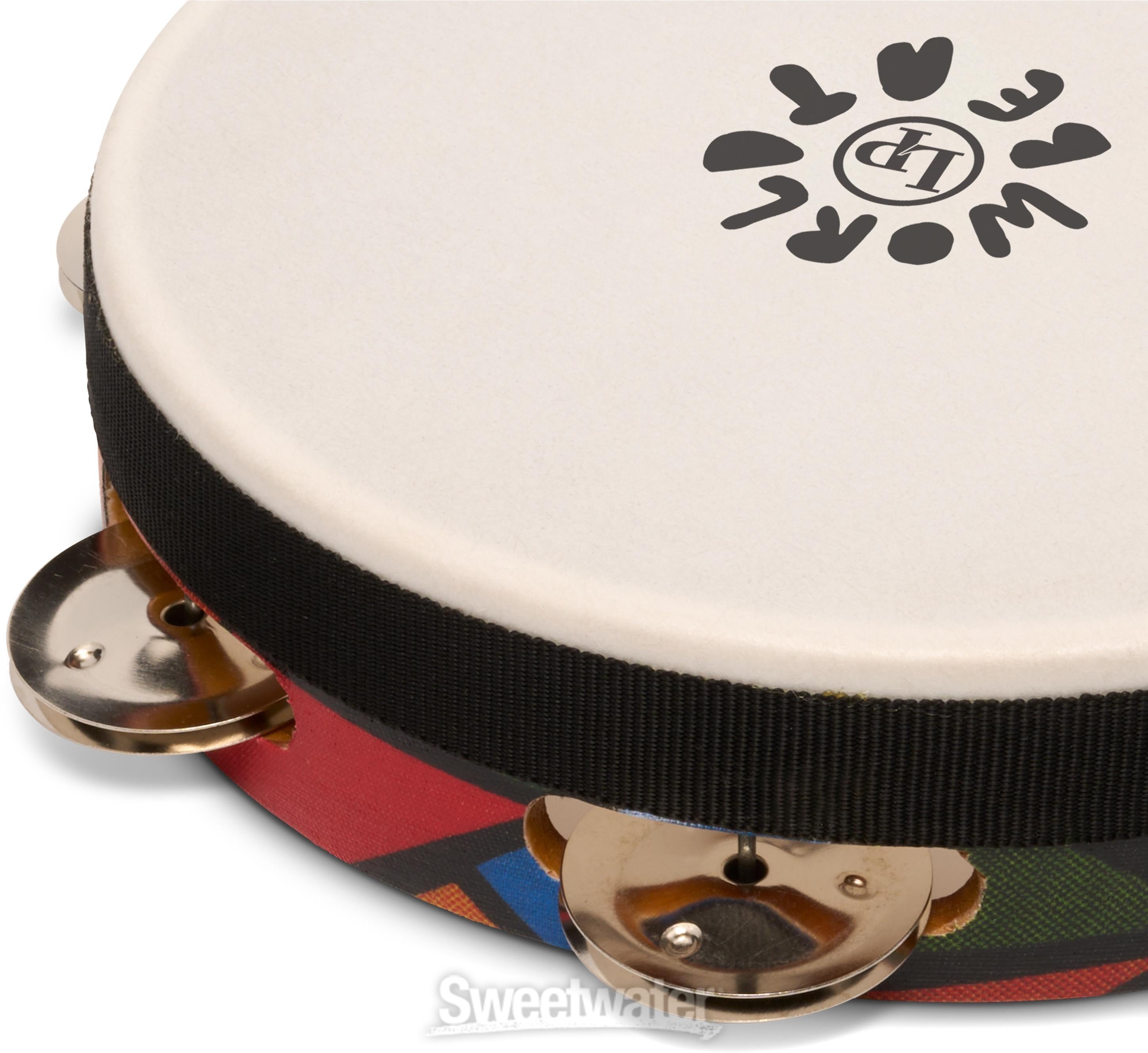 Latin Percussion World Beat Tambourine - 8 inches