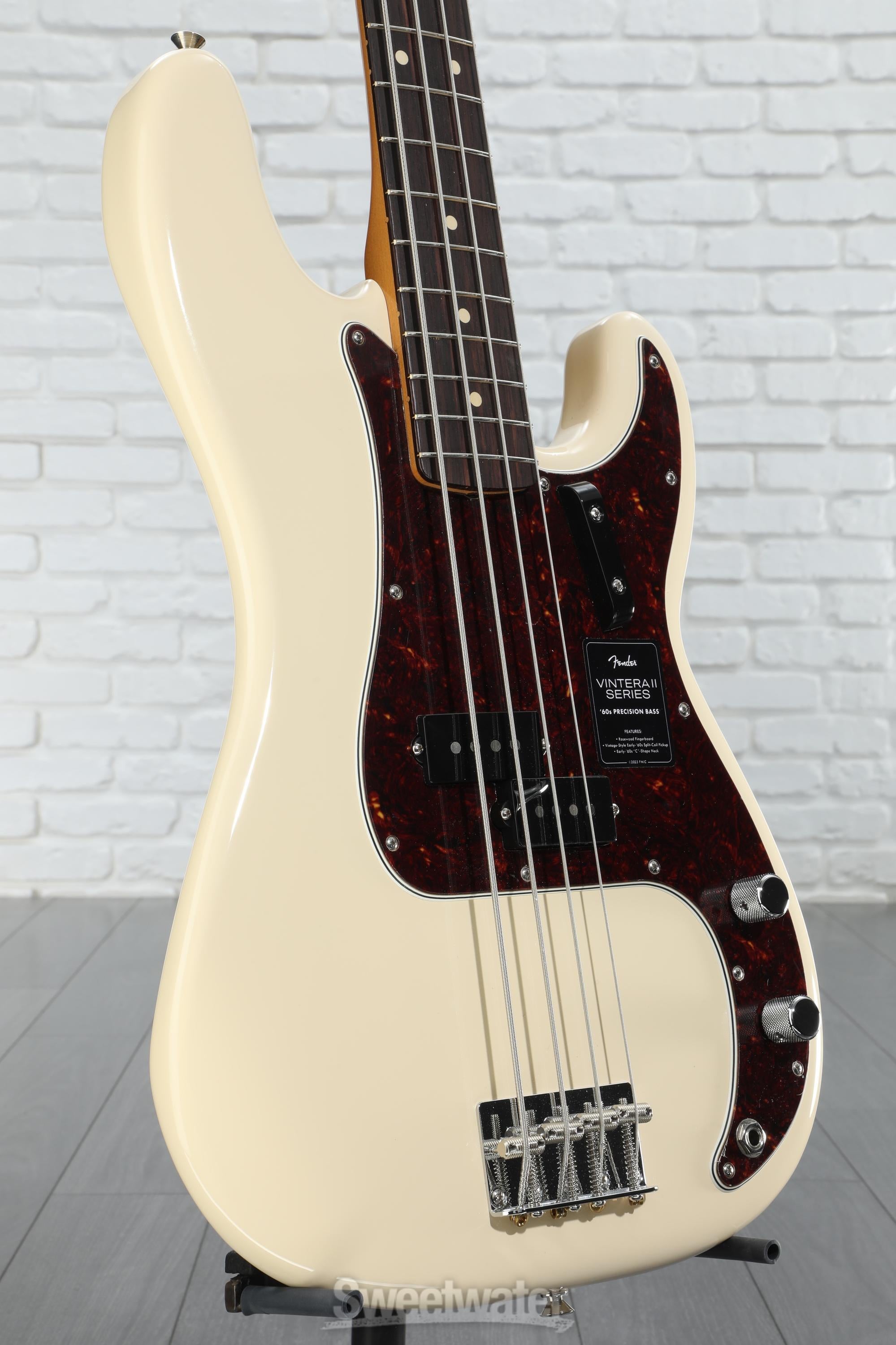 ベース Fender VinteraII 60s Precision Bass Amazon.com: Fender Vintera II '60s Precision Bass - 3-color