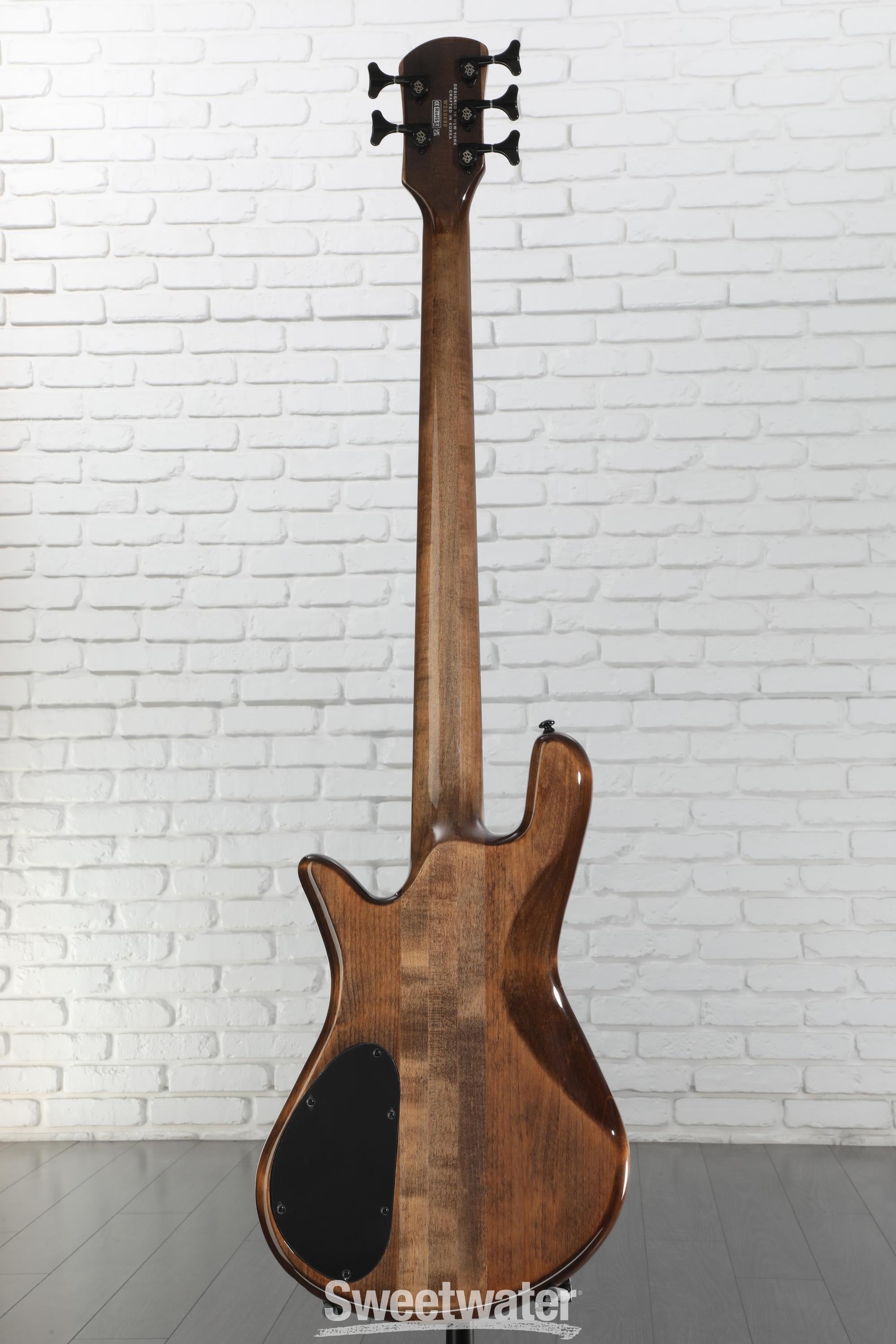 Spector NS Ethos 5 Bass Guitar - Super Faded Black Gloss