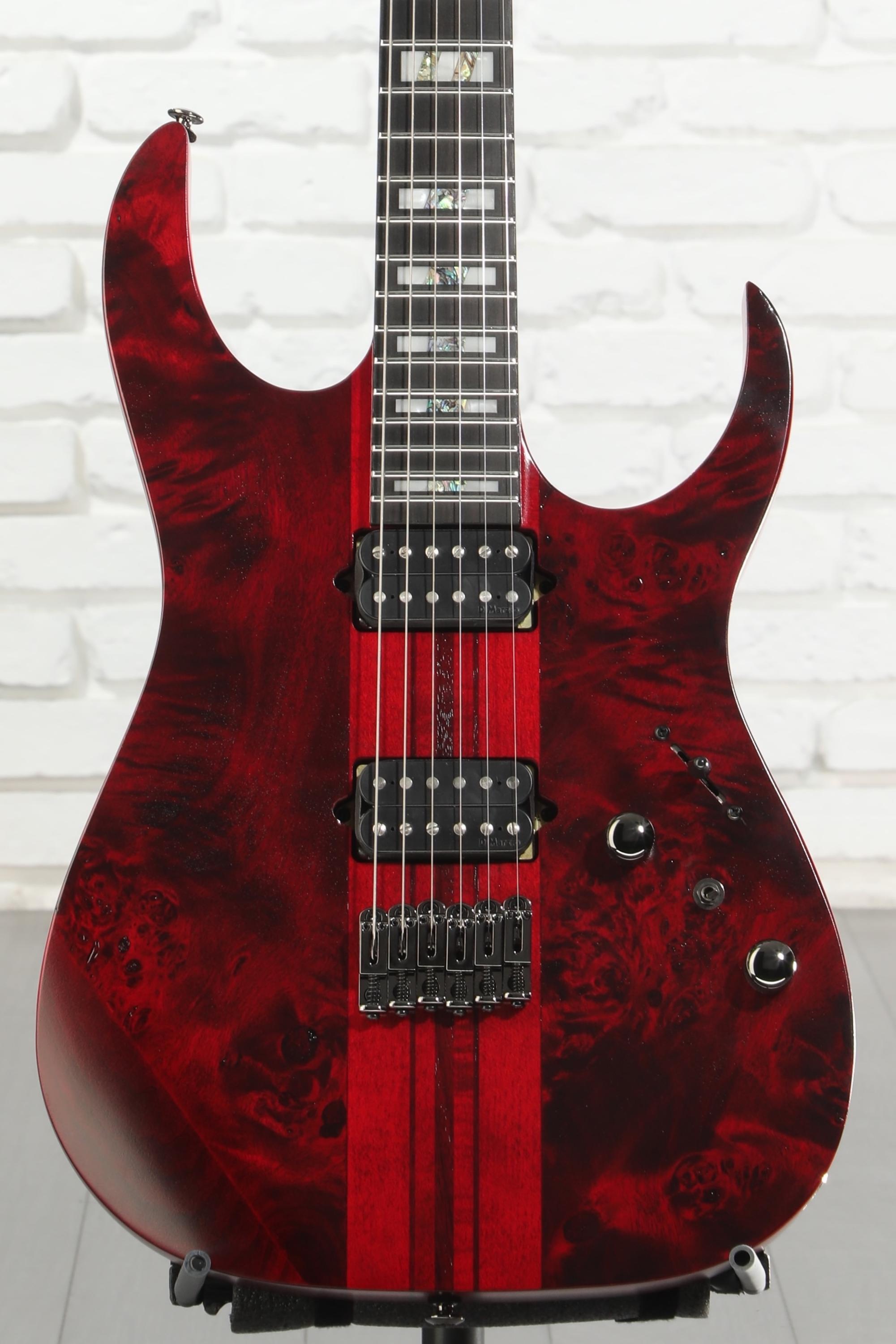 Ibanez Premium RGT1221PB Electric Guitar - Stained Wine Red