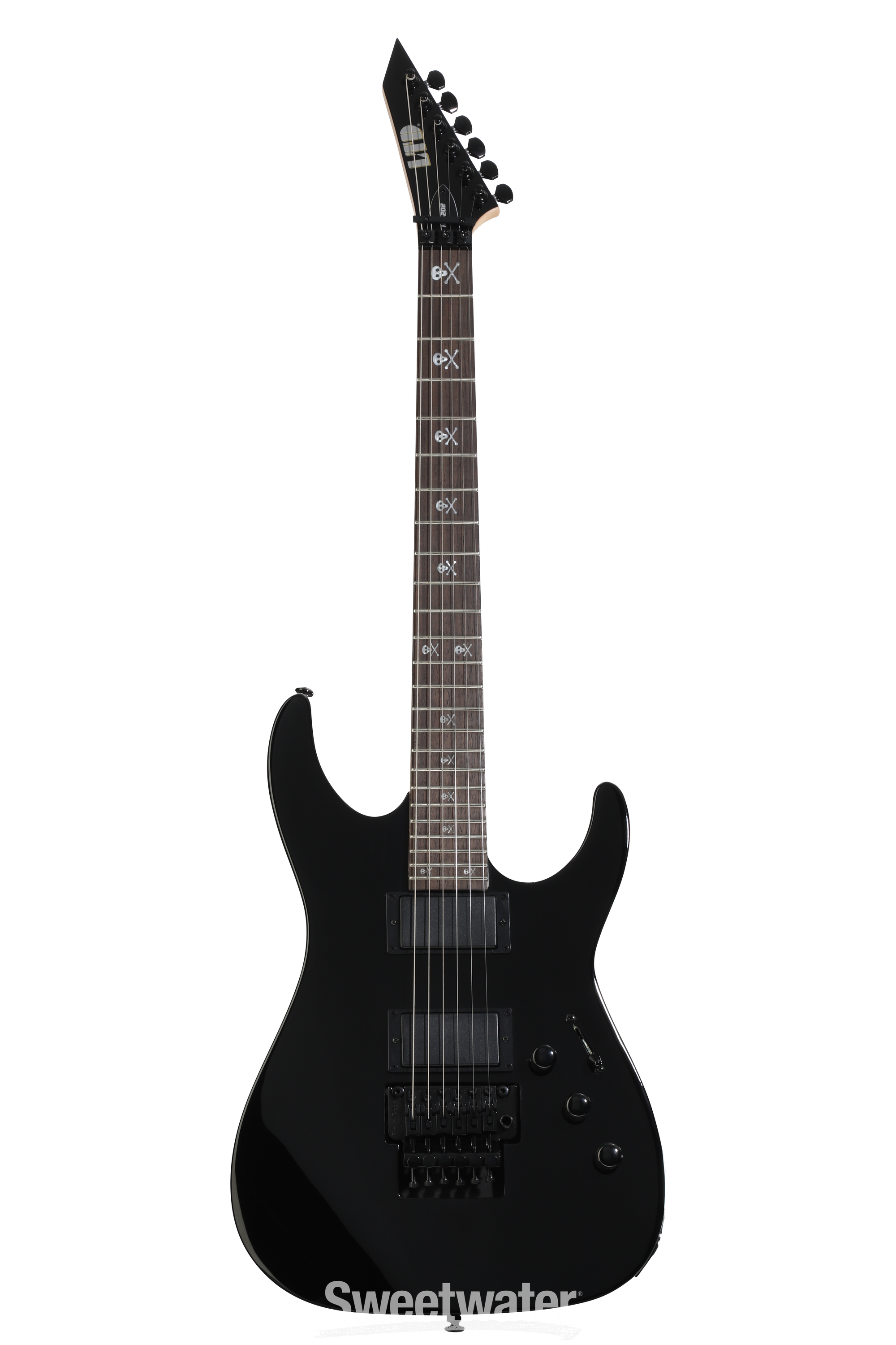 ESP LTD Kirk Hammett Signature KH-202 - Black | Sweetwater
