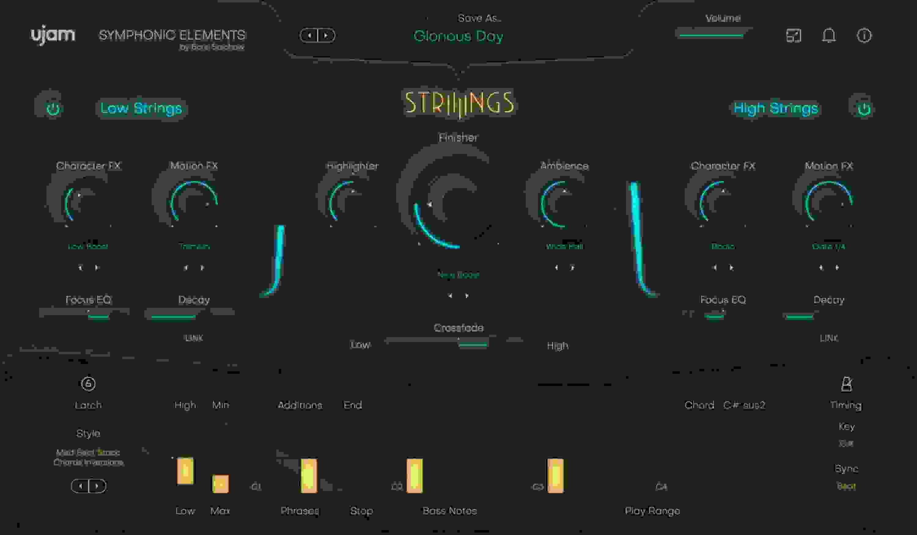 UJAM Symphonic Elements Striiiings Sweetwater