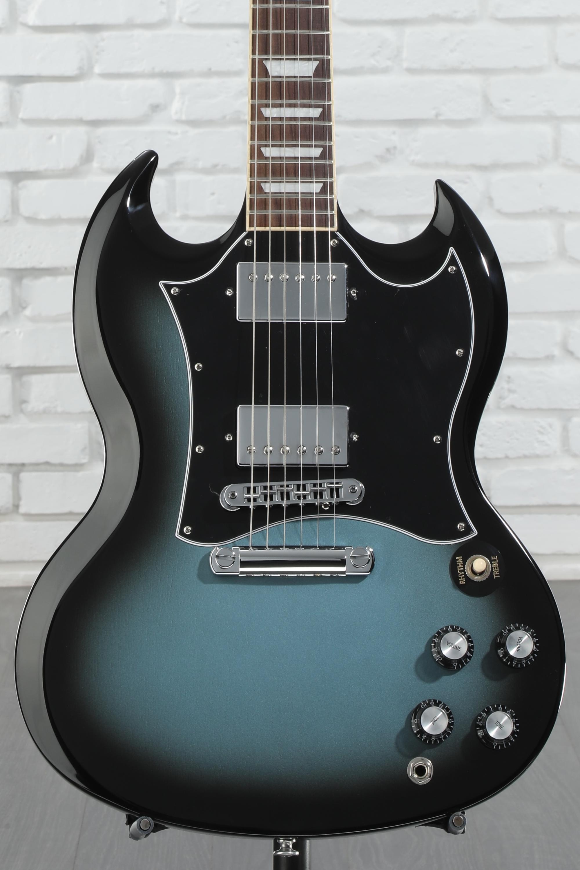Gibson SG Standard Electric Guitar - Pelham Blue Burst