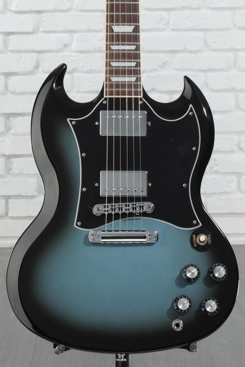 Gibson SG Standard Electric Guitar - Pelham Blue Burst