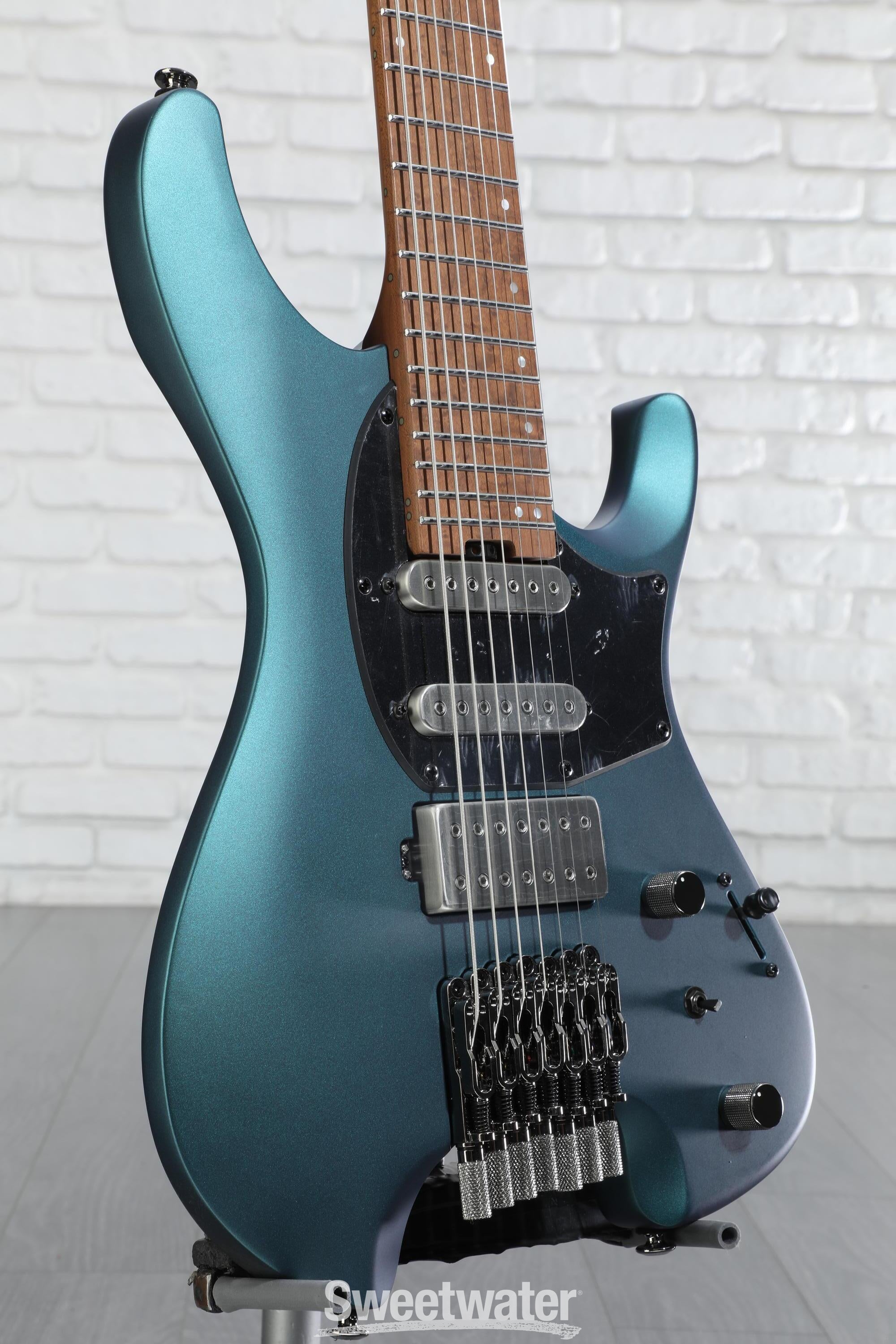 Ibanez Q547 7-string Electric Guitar - Blue Chameleon
