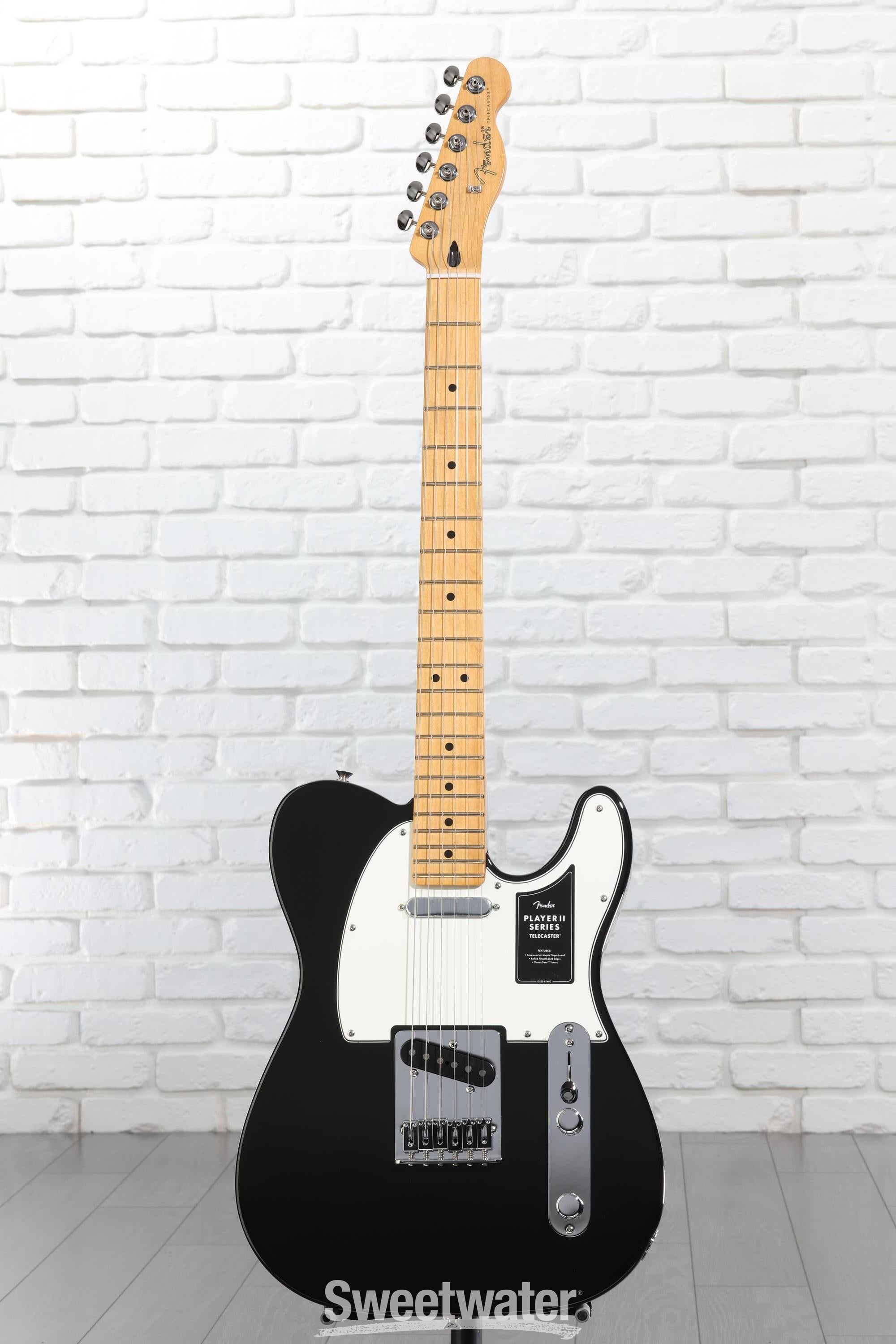 Fender Player II Telecaster Electric Guitar - Black with