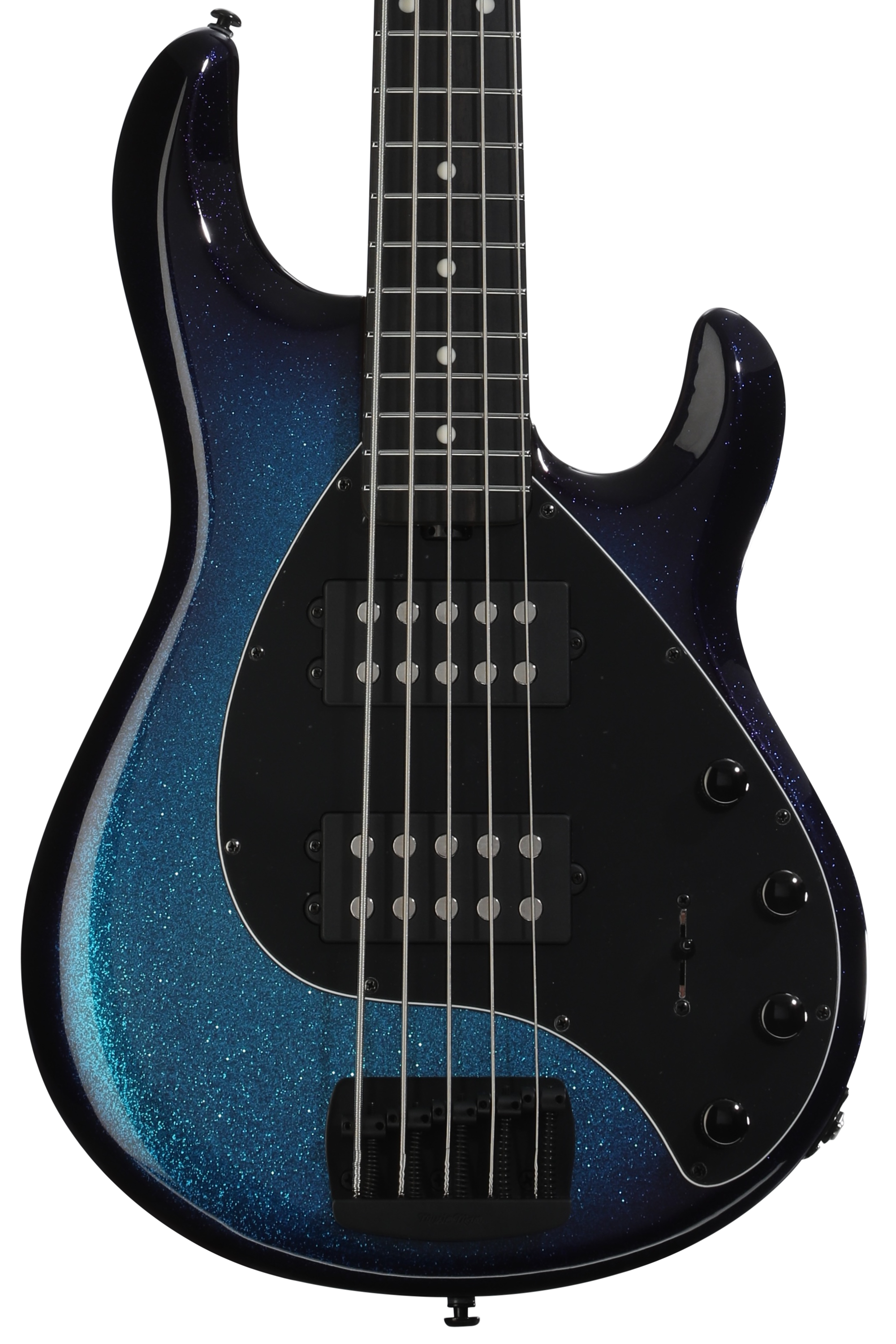 Ernie Ball Music Man Bongo 5 Bass Guitar - Sapphire Iris