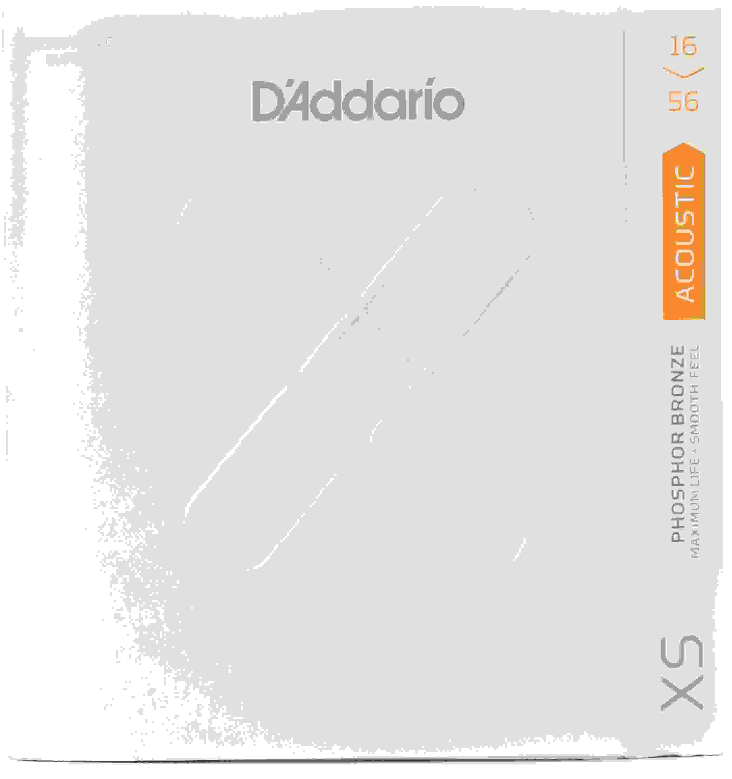 D'Addario XSAPB1656 XS Phosphor Bronze Coated Resonator Guitar Strings - .016-.056 Resonator