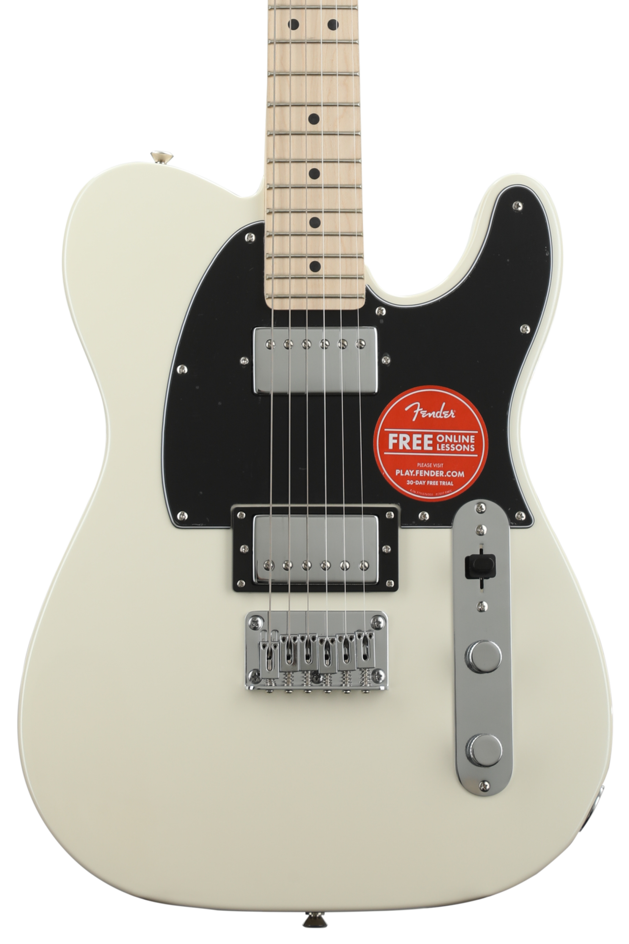 Squier Contemporary Telecaster HH - Pearl White | Sweetwater Squier Contemporary Telecaster HH - Pearl White | Sweetwater