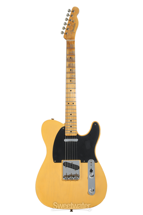 エレキギター Fender Custom Shop `51 Nocaster Fender Custom Shop 1951 Nocaster Relic Electric Guitar - Faded