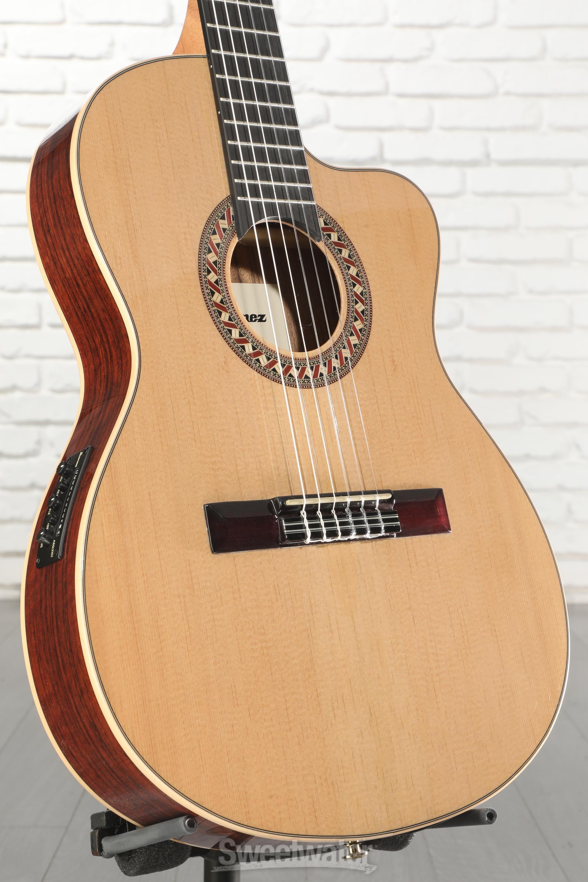 Photo of Ibanez GA34STCE Acoustic-Electric Guitar - Natural High Gloss
