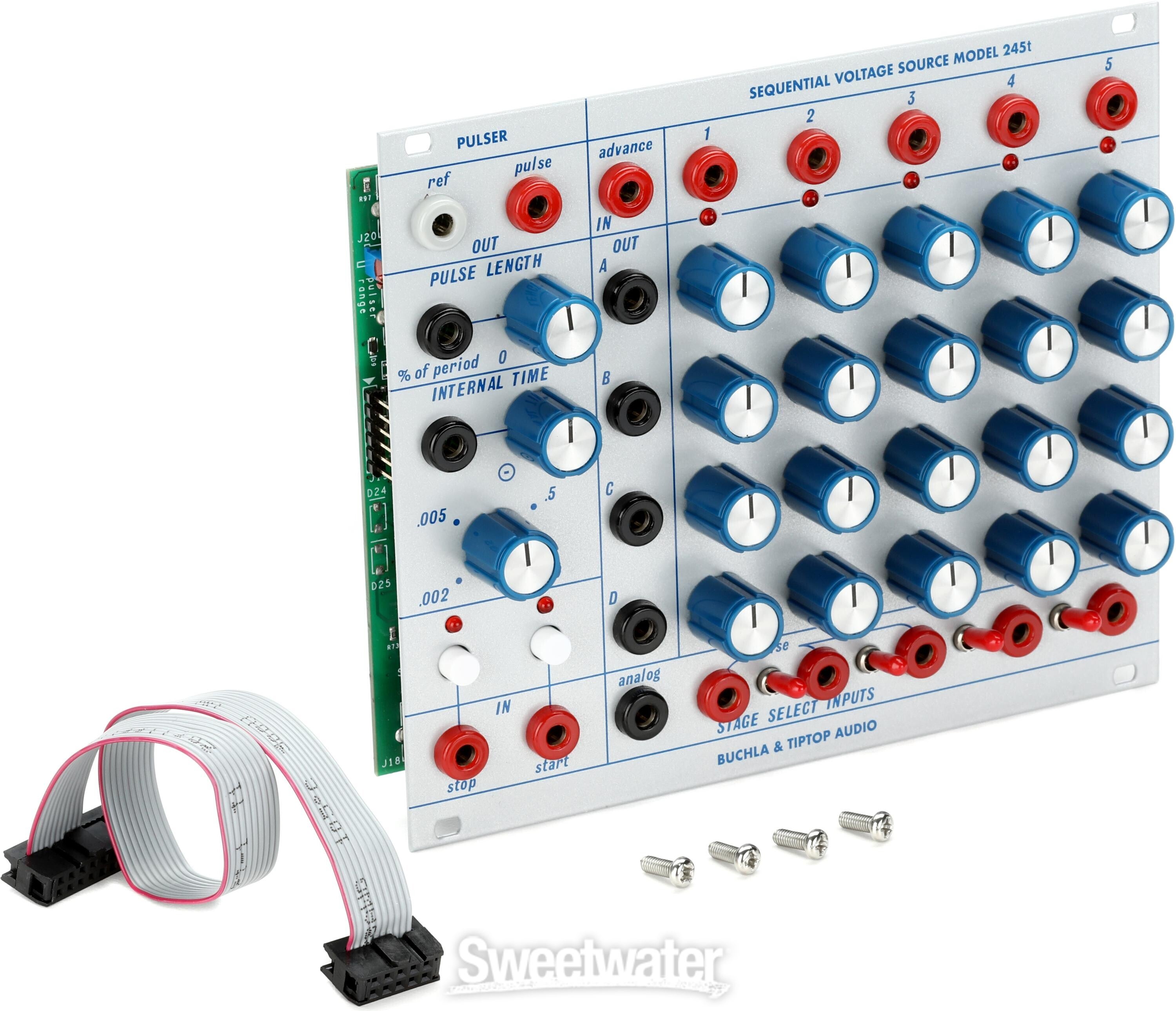 Tiptop Audio Buchla 245t Sequential Voltage Source Eurorack Module-