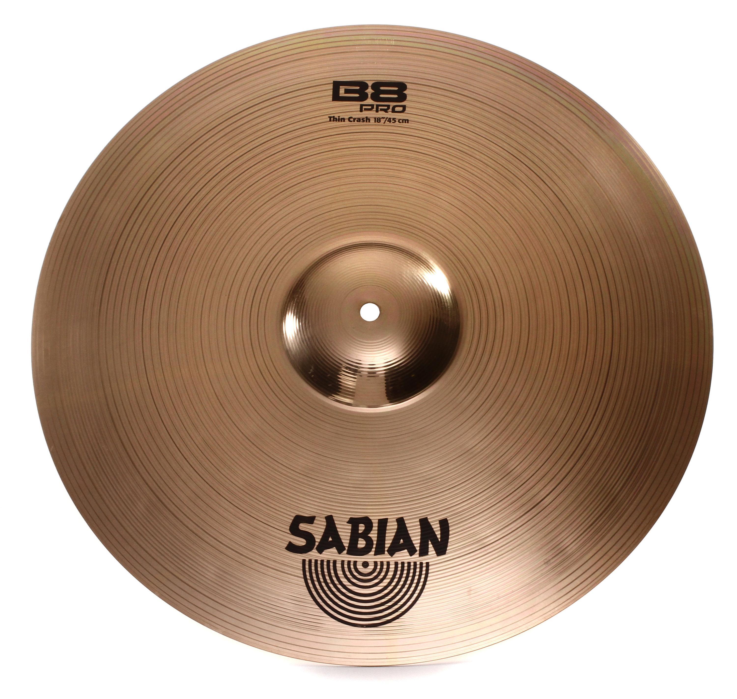 Sabian b8 deals 18 crash