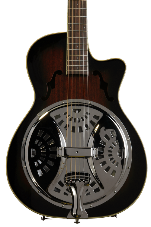 Wechter Guitars Scheerhorn Model Roundneck Resonator - F