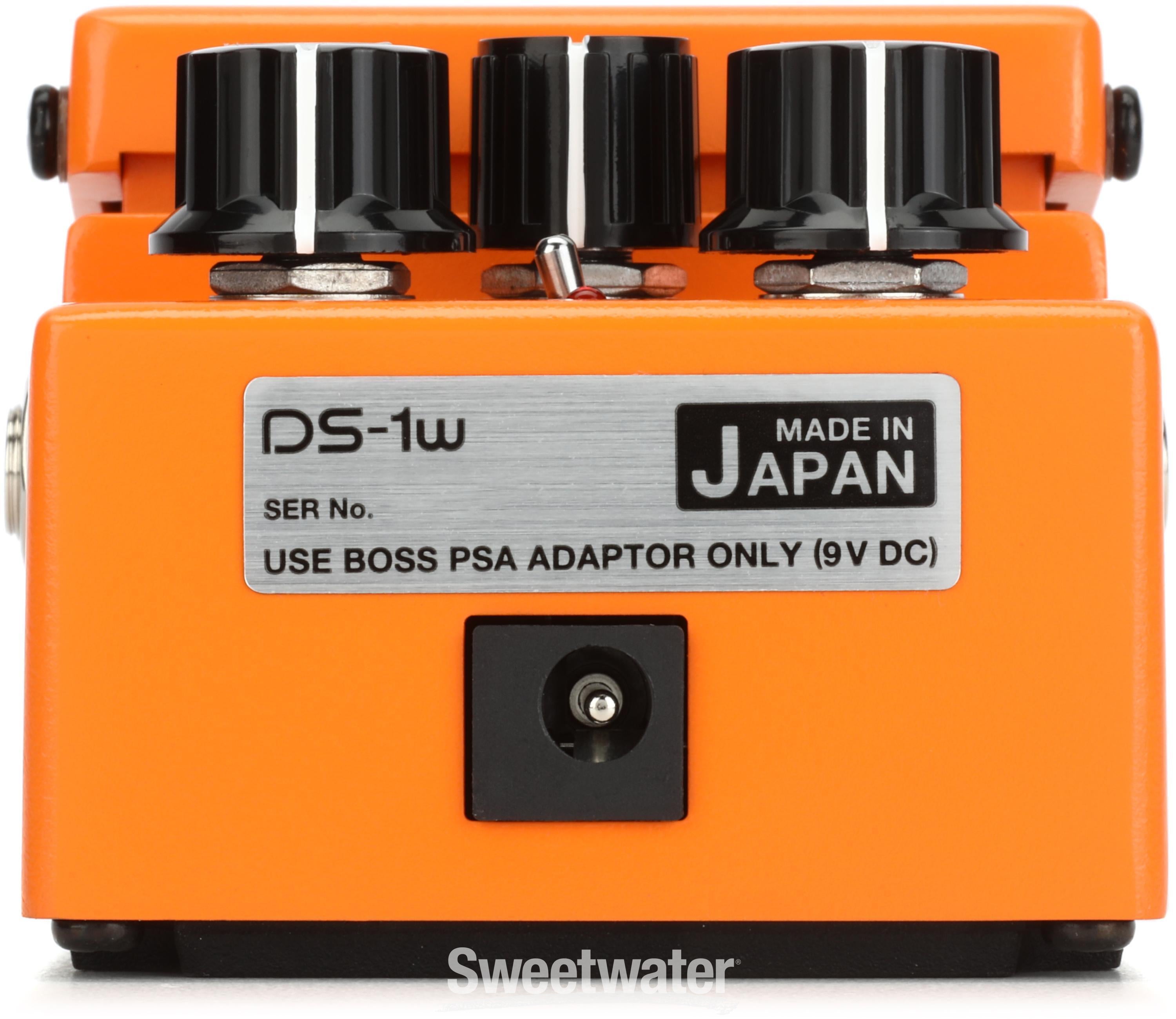 Boss DS-1W Waza Craft Distortion Pedal Reviews | Sweetwater