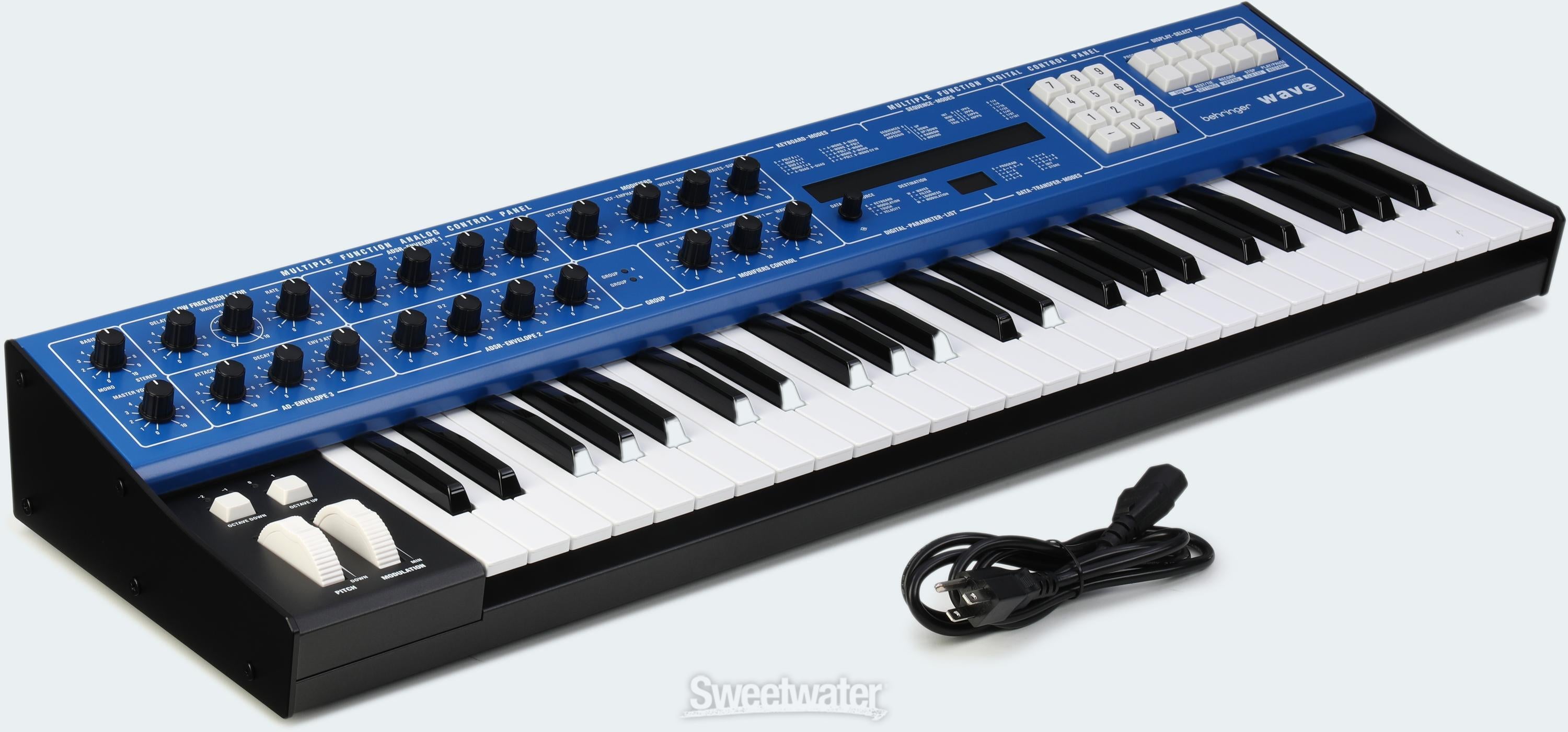 Behringer Wave Hybrid Wavetable Synthesizer | Sweetwater