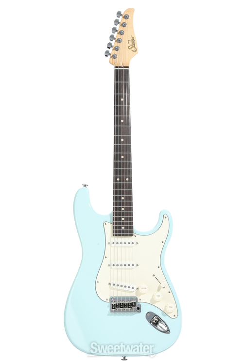 Suhr Classic S Antique SSS Electric Guitar - Sonic Blue, Light