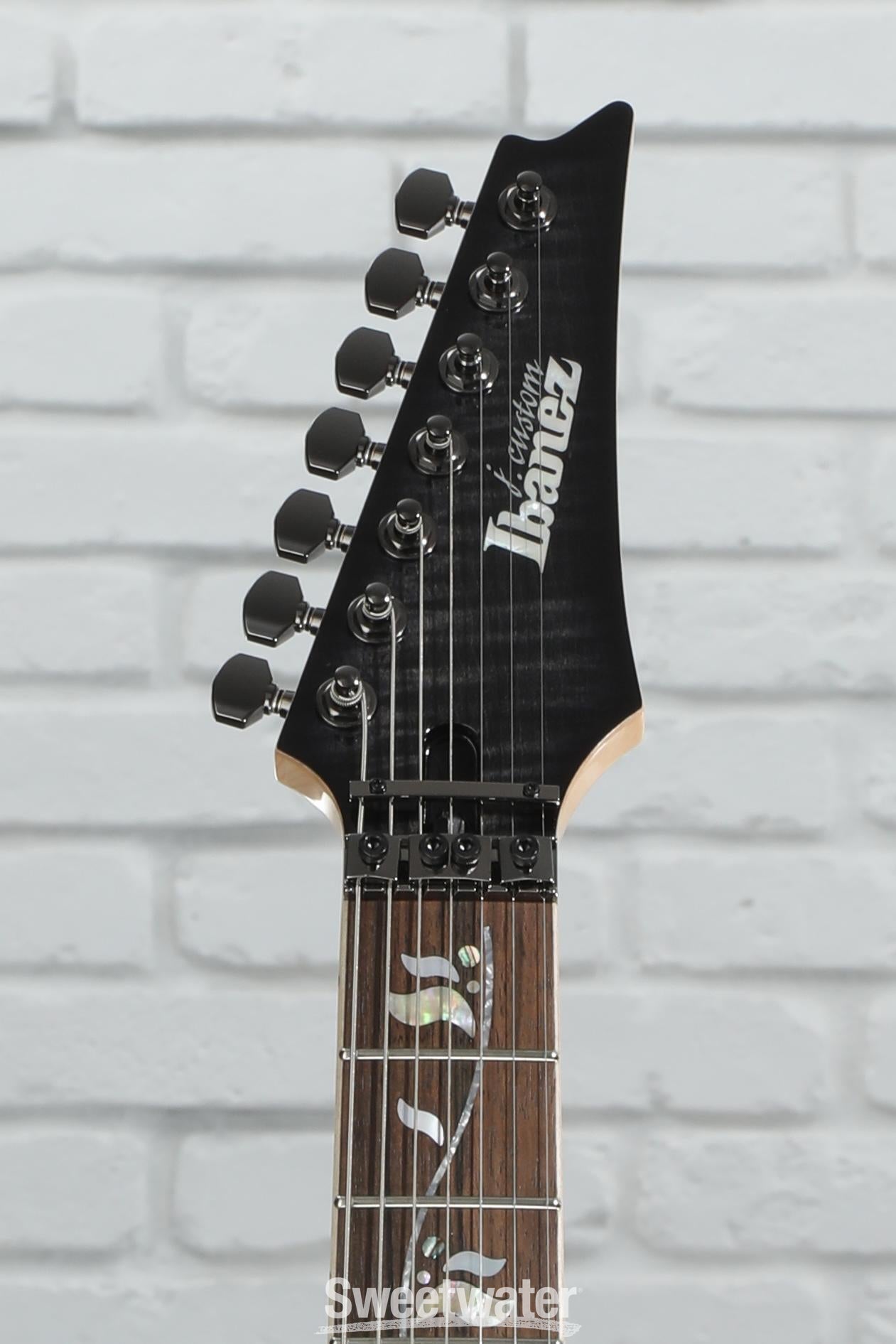 Ibanez J Custom RG8527 7-string Electric Guitar - Black