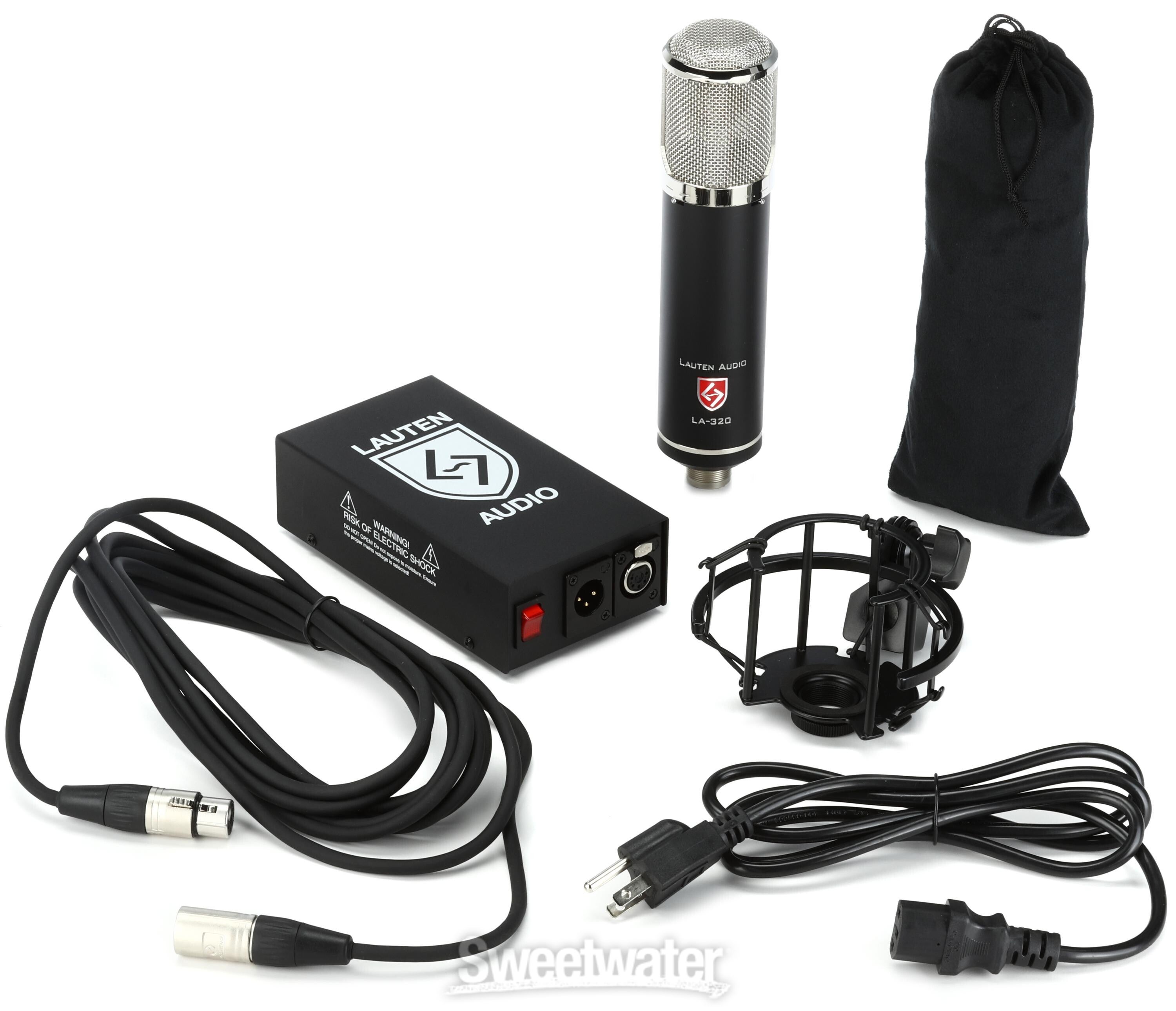 一部予約販売】 Lauten Audio LA-320 Series Black 真空管マイク ...