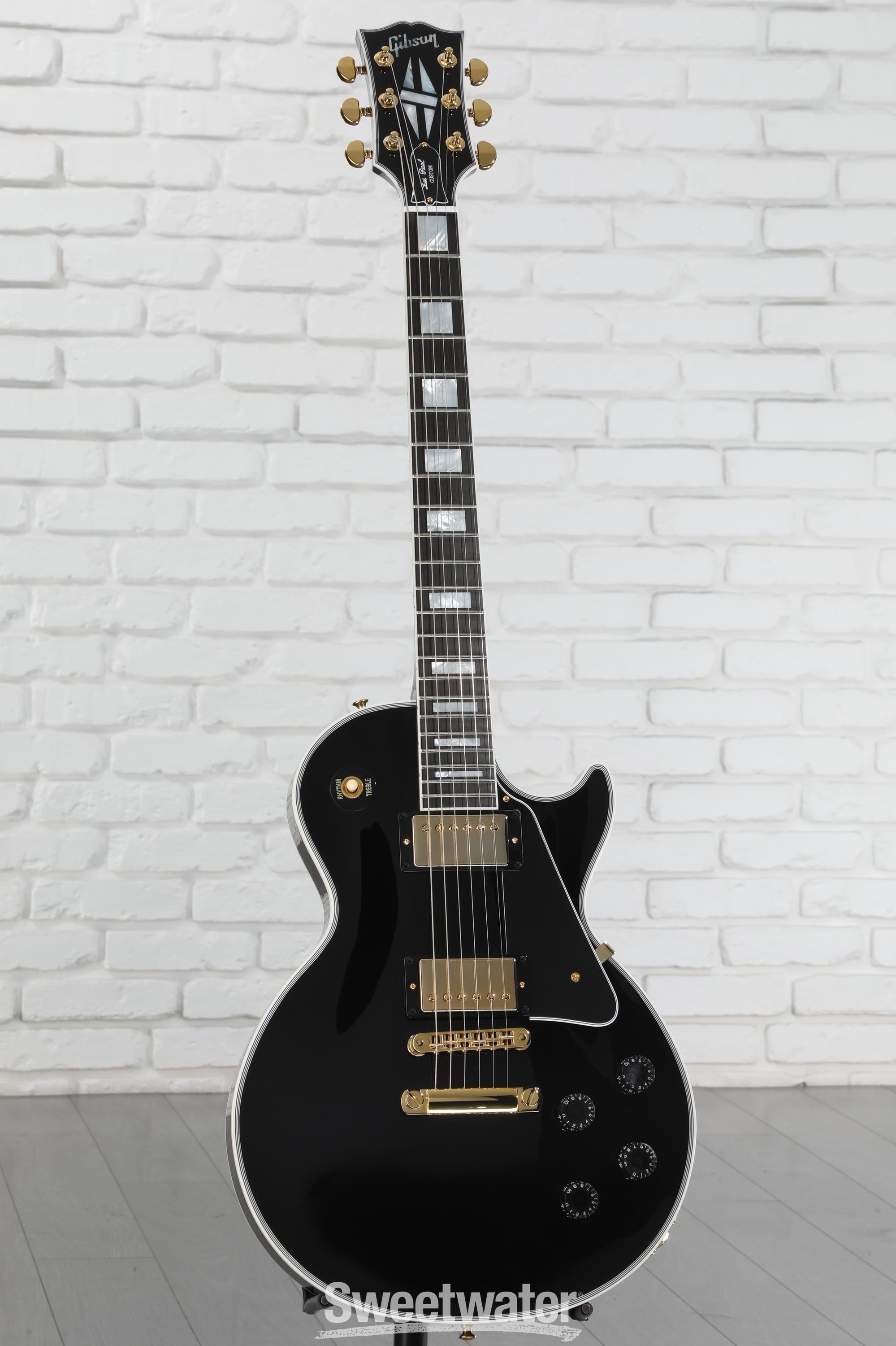 Sword Les Paul custom Ebony 約4.0kg 57016_Gibson_Custom_Les_paul_c
