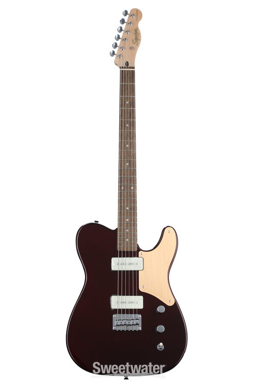 Squier Paranormal Baritone Cabronita Telecaster - Oxblood 