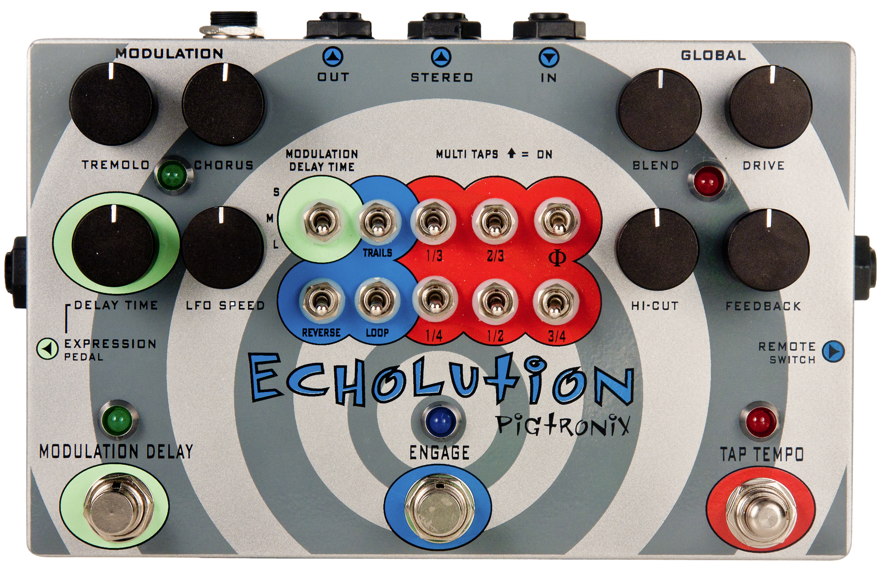 Pigtronix Echolution | Sweetwater Pigtronix Echolution | Sweetwater