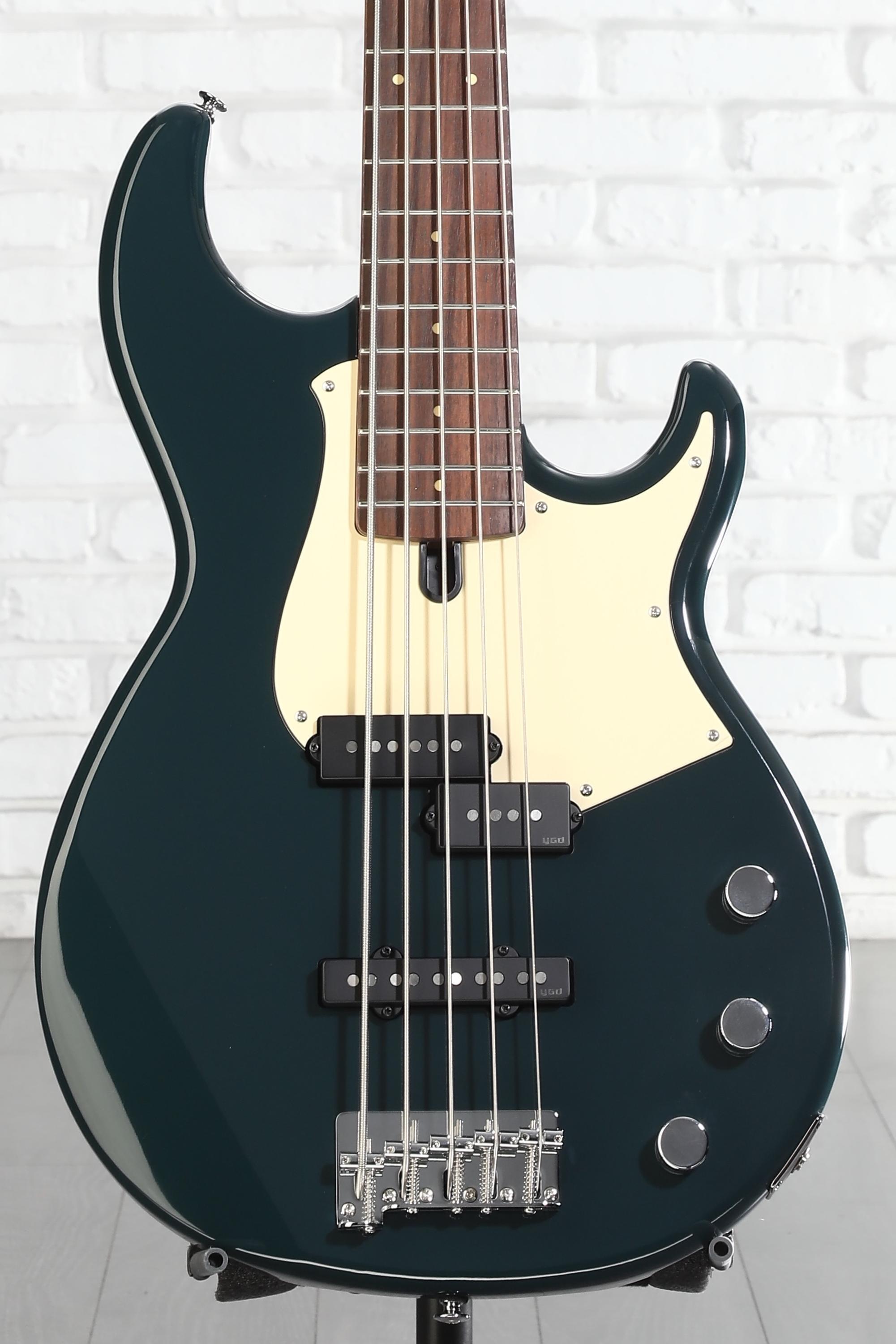 Yamaha BB435 5-string Bass Guitar - Teal Blue | Sweetwater
