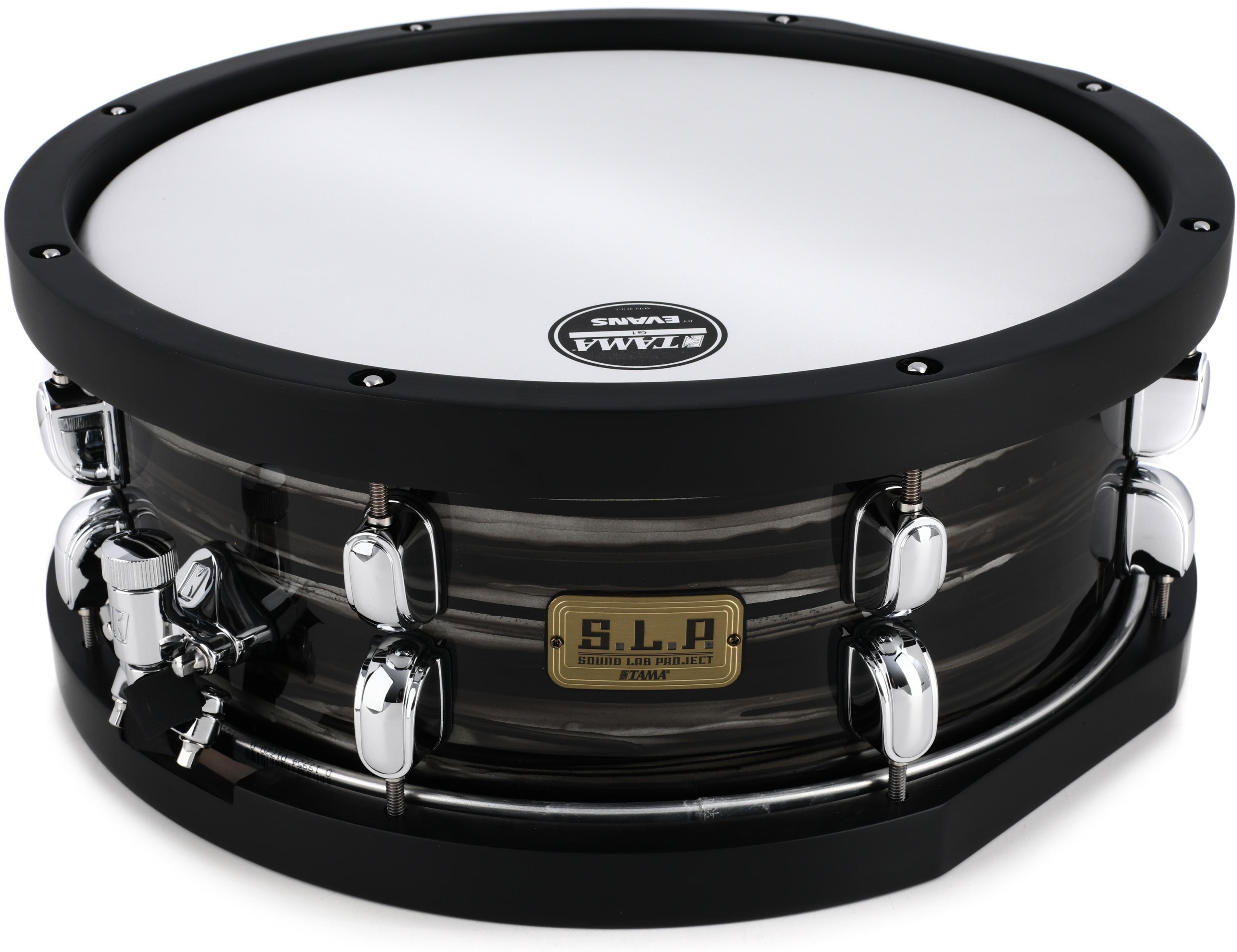 Tama S.L.P. Studio Maple Snare Drum - Lacquered Charcoal