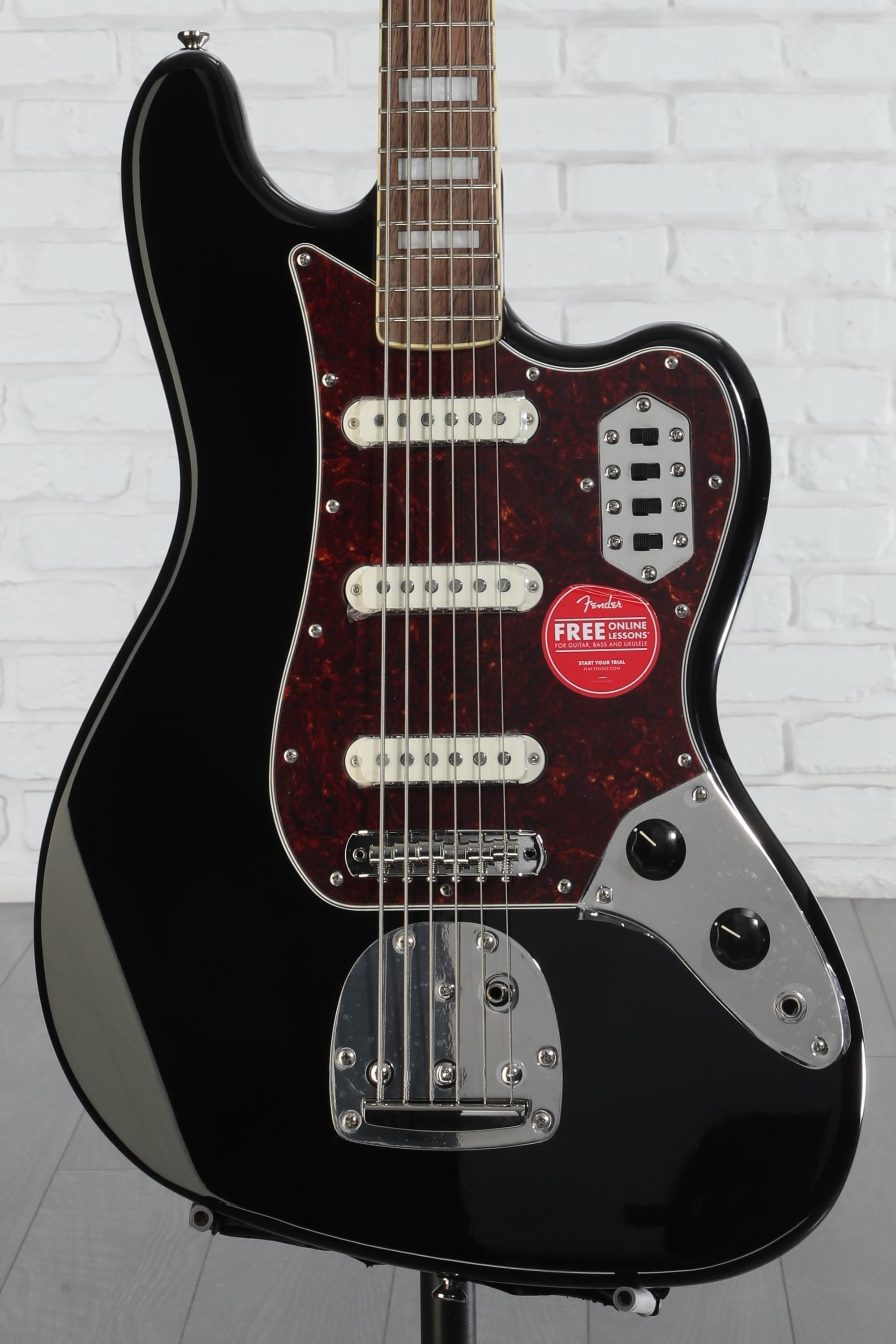 Squier bassⅥ エレキベース ブラック Squier BassⅥ ブラック Squier Classic Vibe Bass VI Black