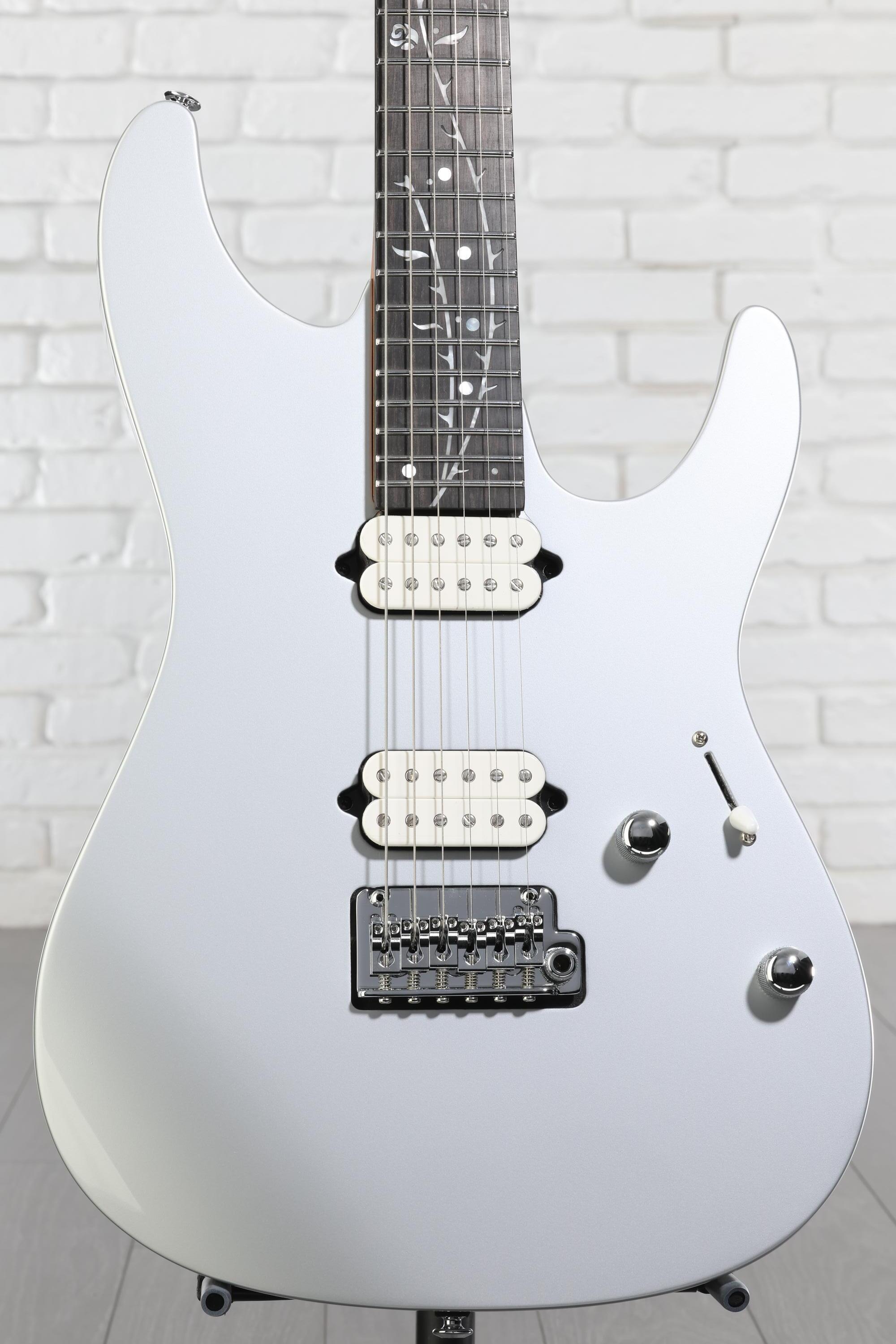 Ibanez TOD10 Tim Henson Signature Electric Guitar - Classic Silver