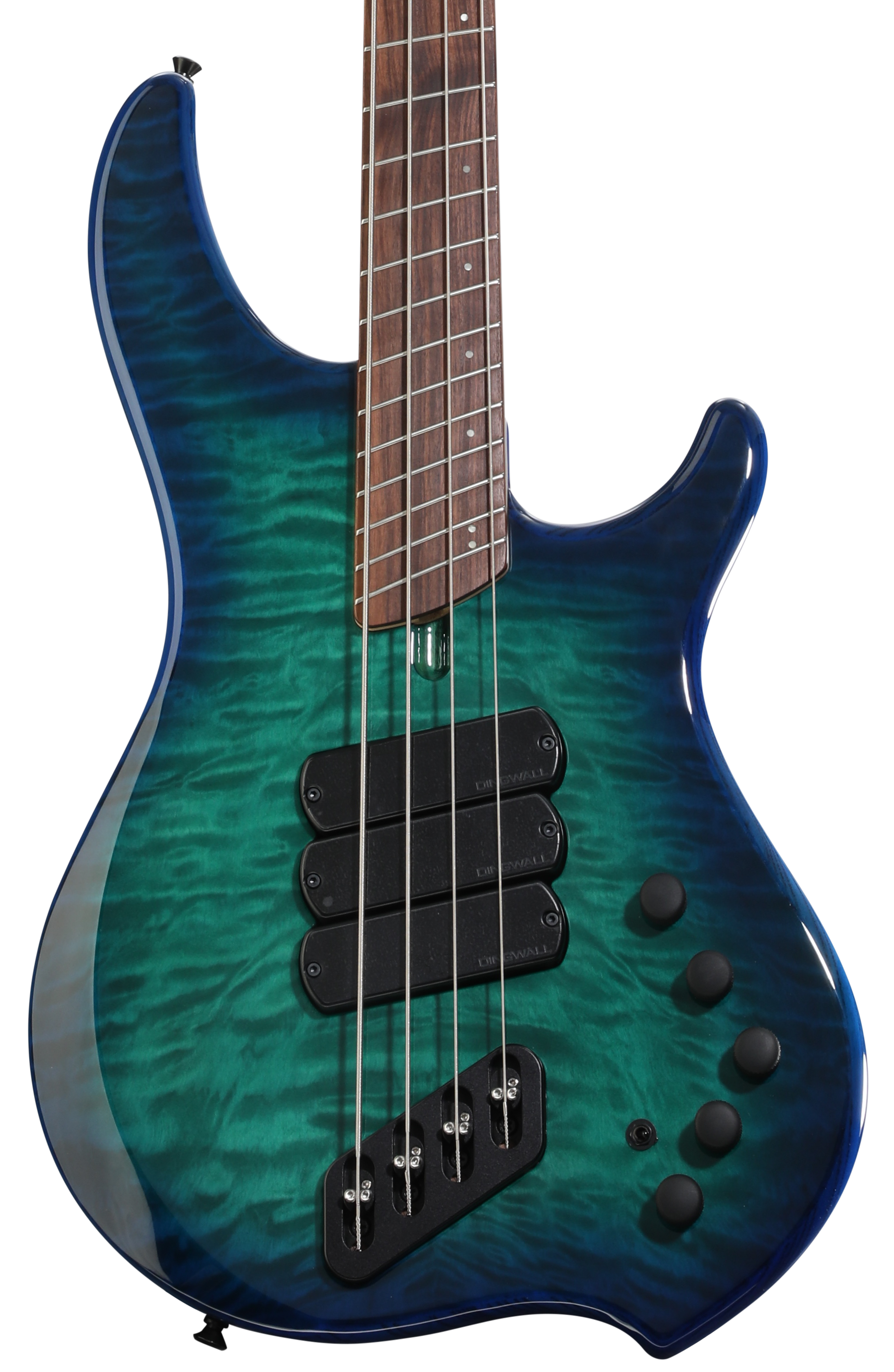 【美品】Dingwall Combustion 5st Dingwall Guitars Combustion 5-string Electric Bass - Ultraviolet