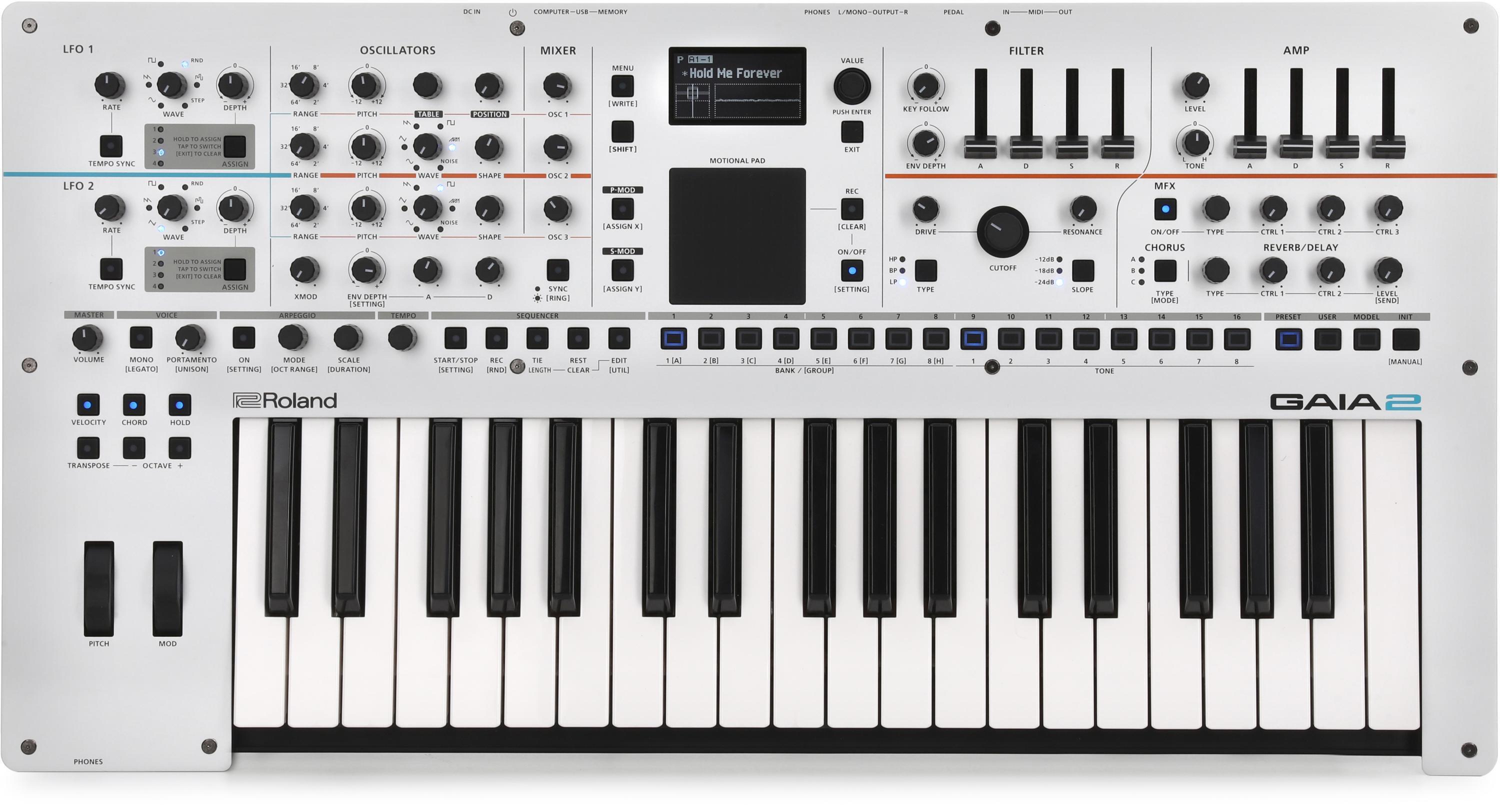 Roland JUNO-Di 61-Key Synthesizer - White | Sweetwater