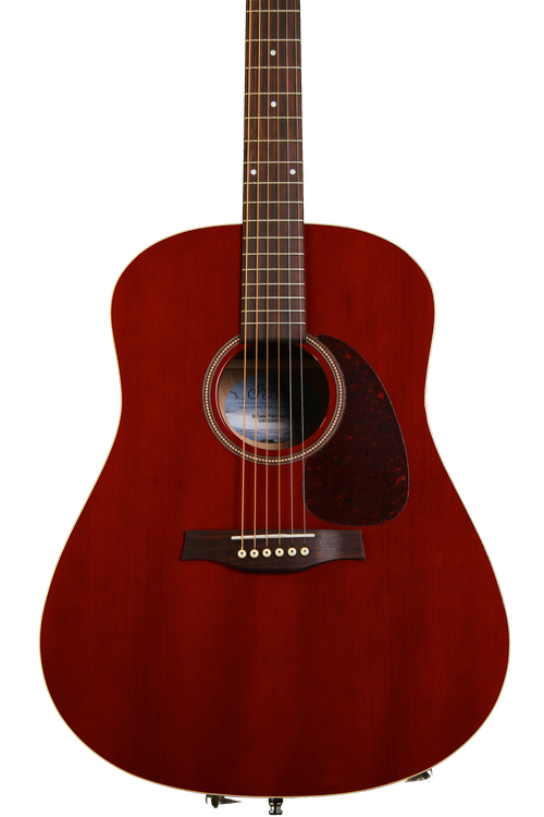 Seagull Guitars S6 Cedar Trans Red GT -Trans Red | Sweetwater