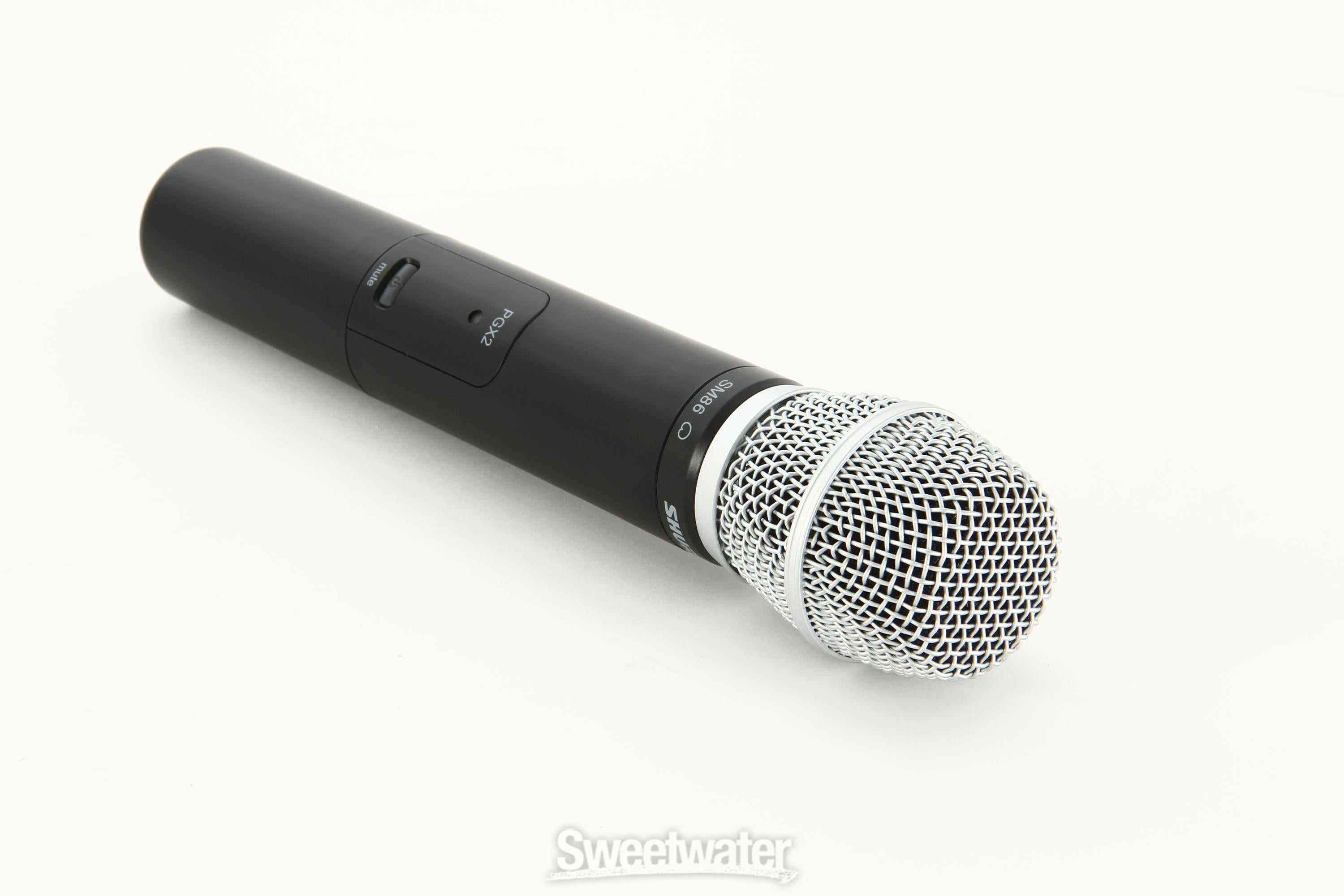 Shure PGX2/SM86 Handheld Wireless Transmitter - J6 Band, 572