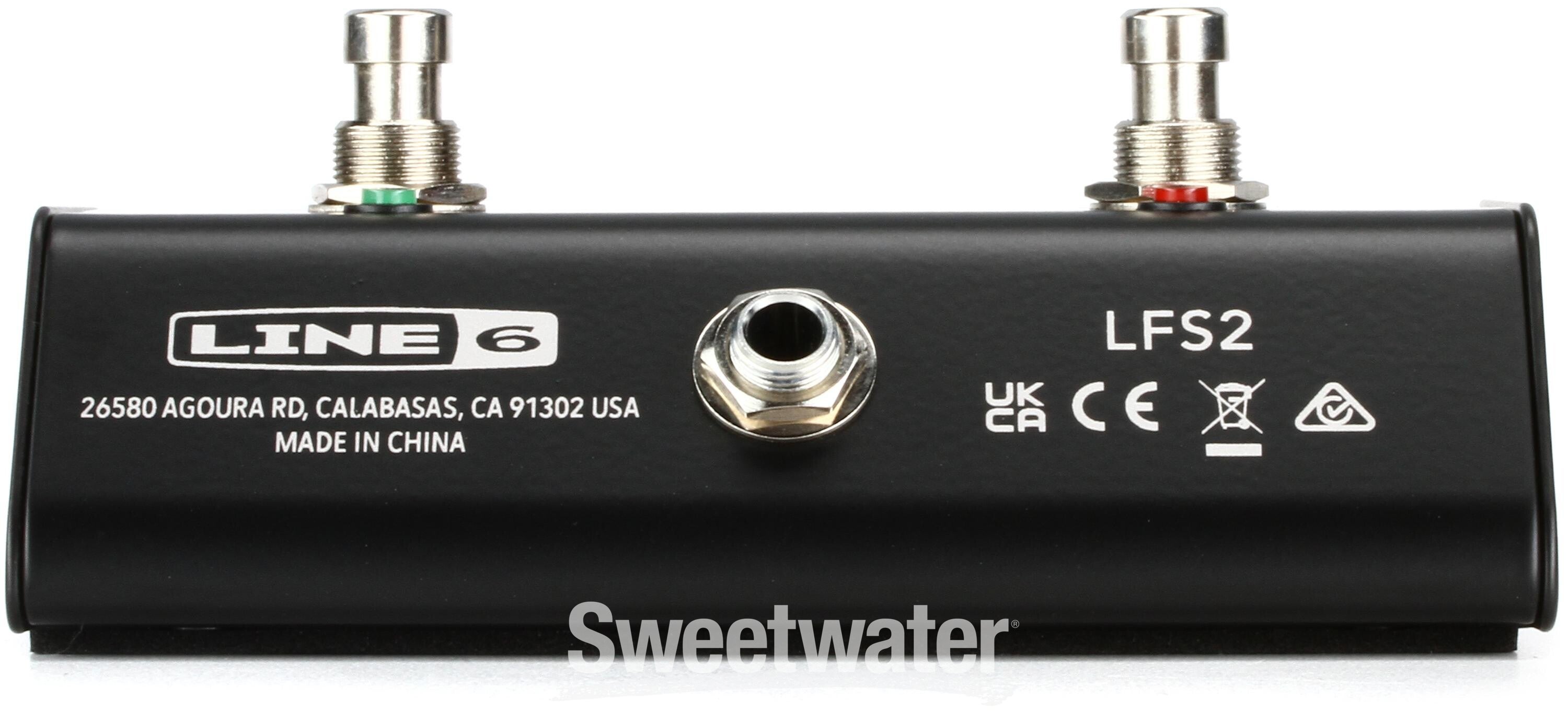 Line 6 LFS2 Catalyst 2-button Footswitch